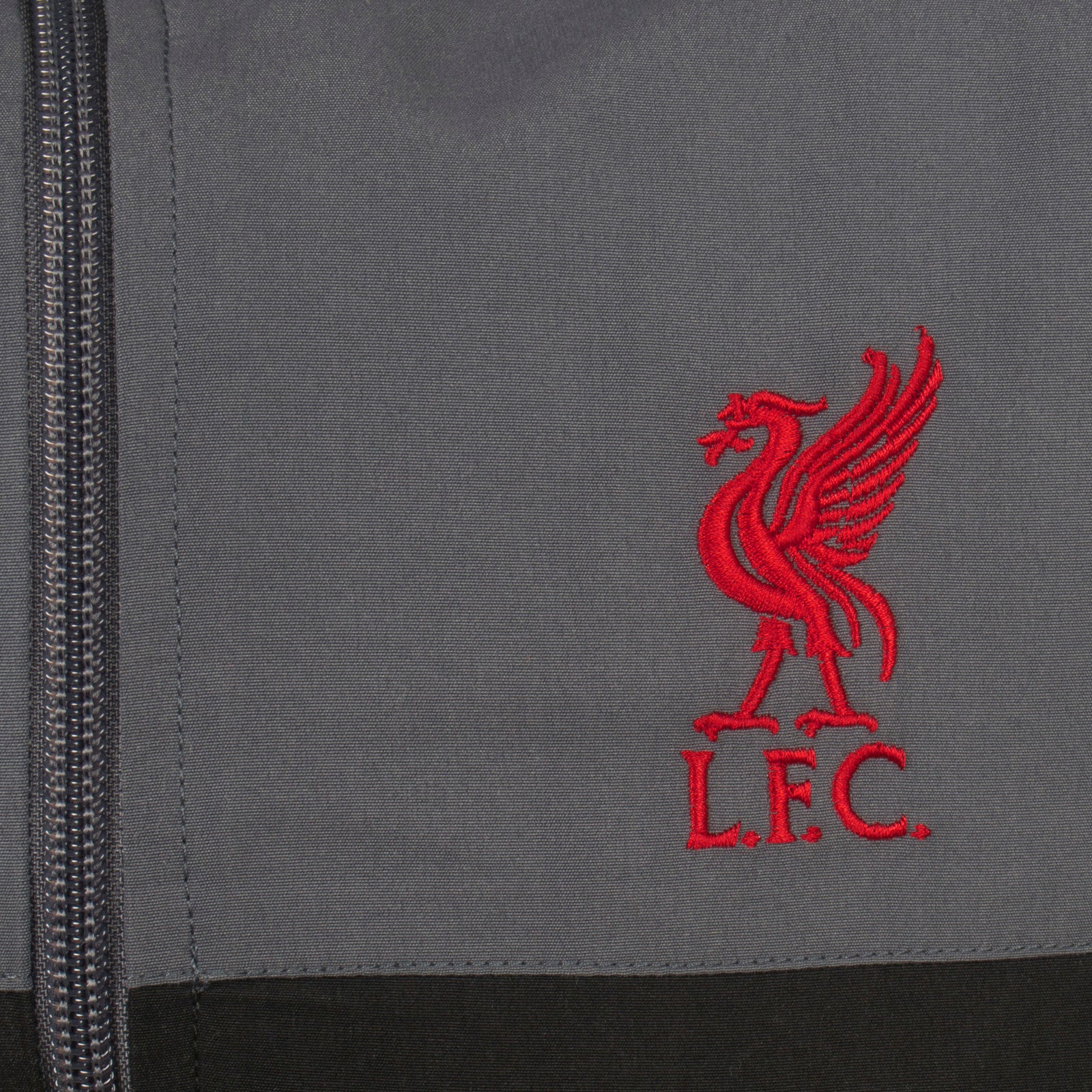 Liverpool kids tracksuit in red with liverbird badge to chest and left thigh