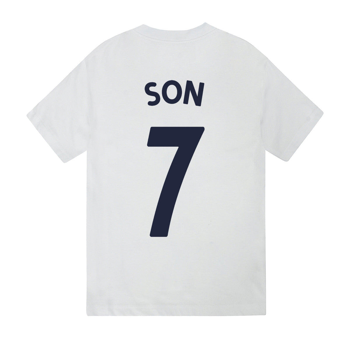 Spurs kids short pyjamas in white. Short sleeve top with branded graphic and shorts with crest to the left leg