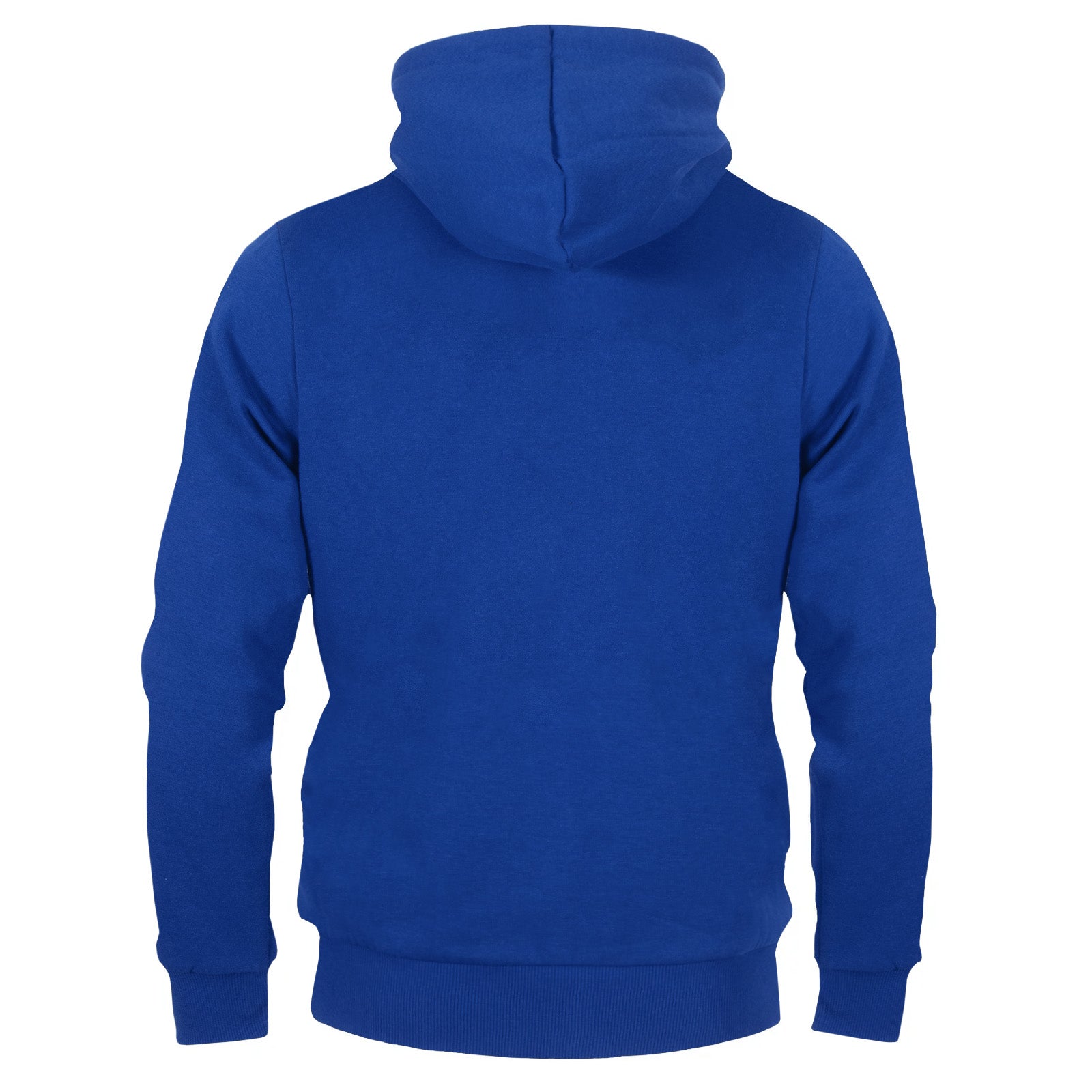 Chelsea adults zip hoodie in royal with club crest on the left chest.