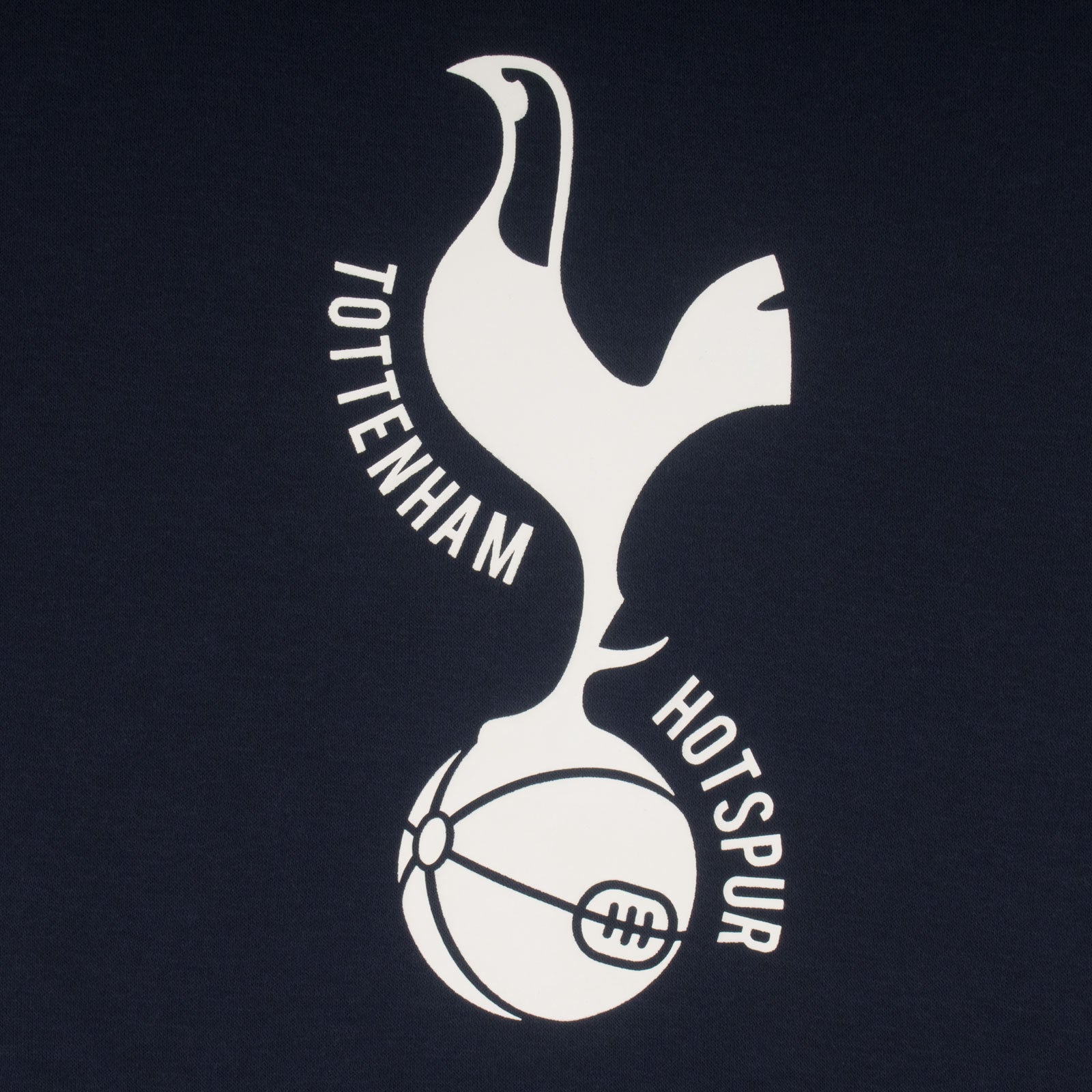 Spurs kids hoodie in navy blue with club crest & text print to front.