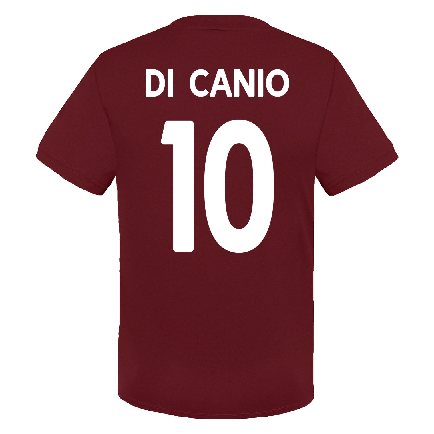 West Ham kids poly T-shirt in claret with club crest to chest