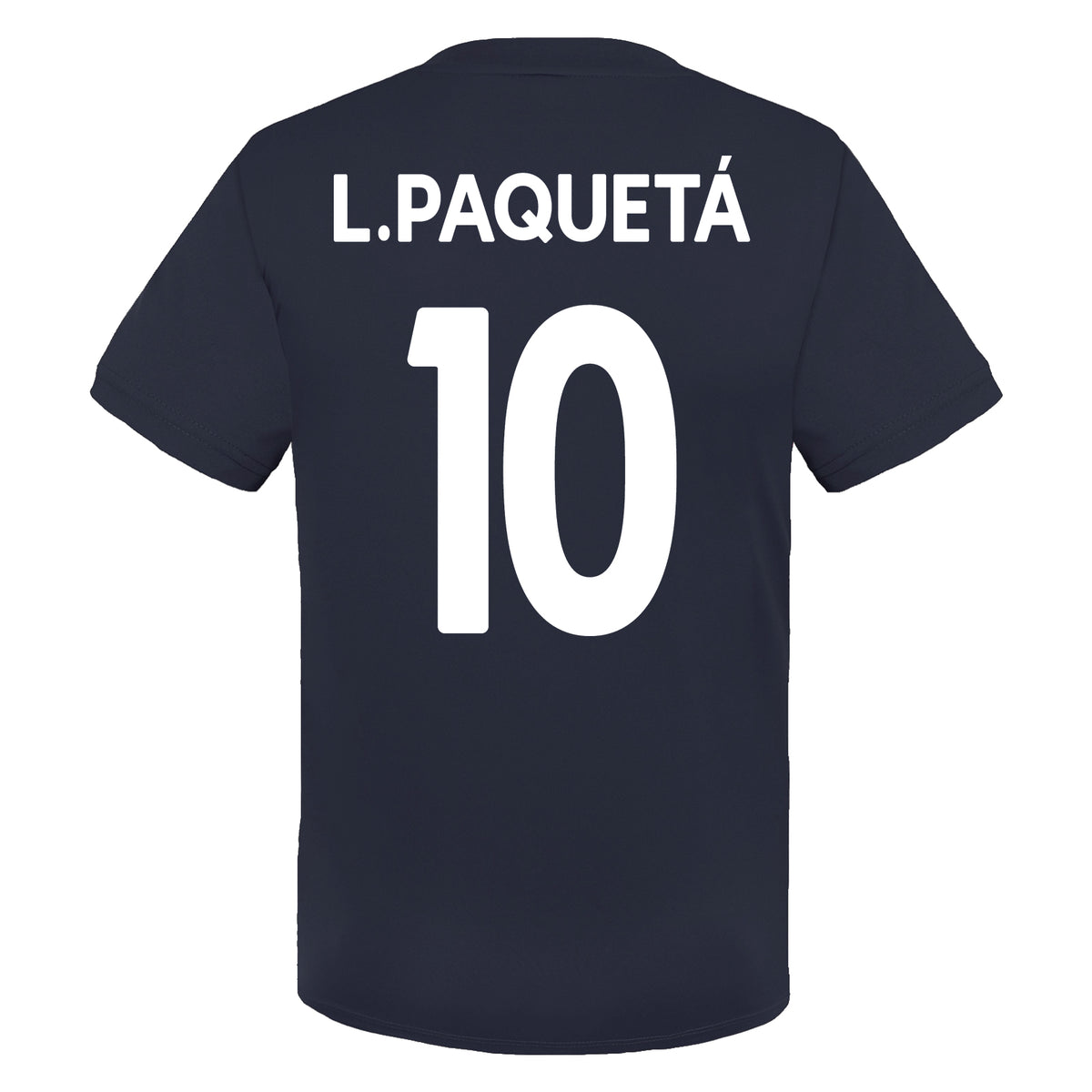 West Ham kids poly T-shirt in navy blue with club crest to chest