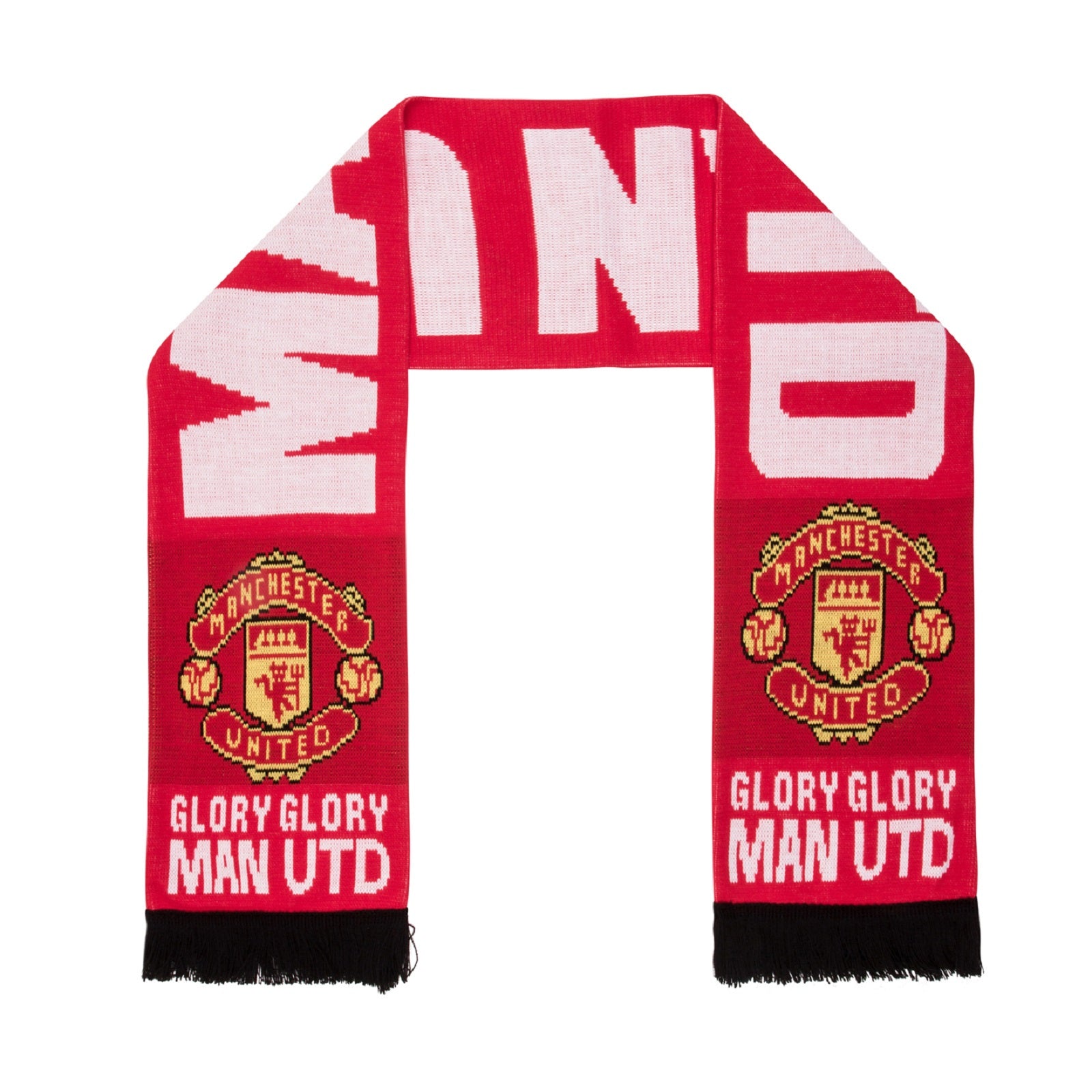 Manchester United Scarf in Red Glory, Glory