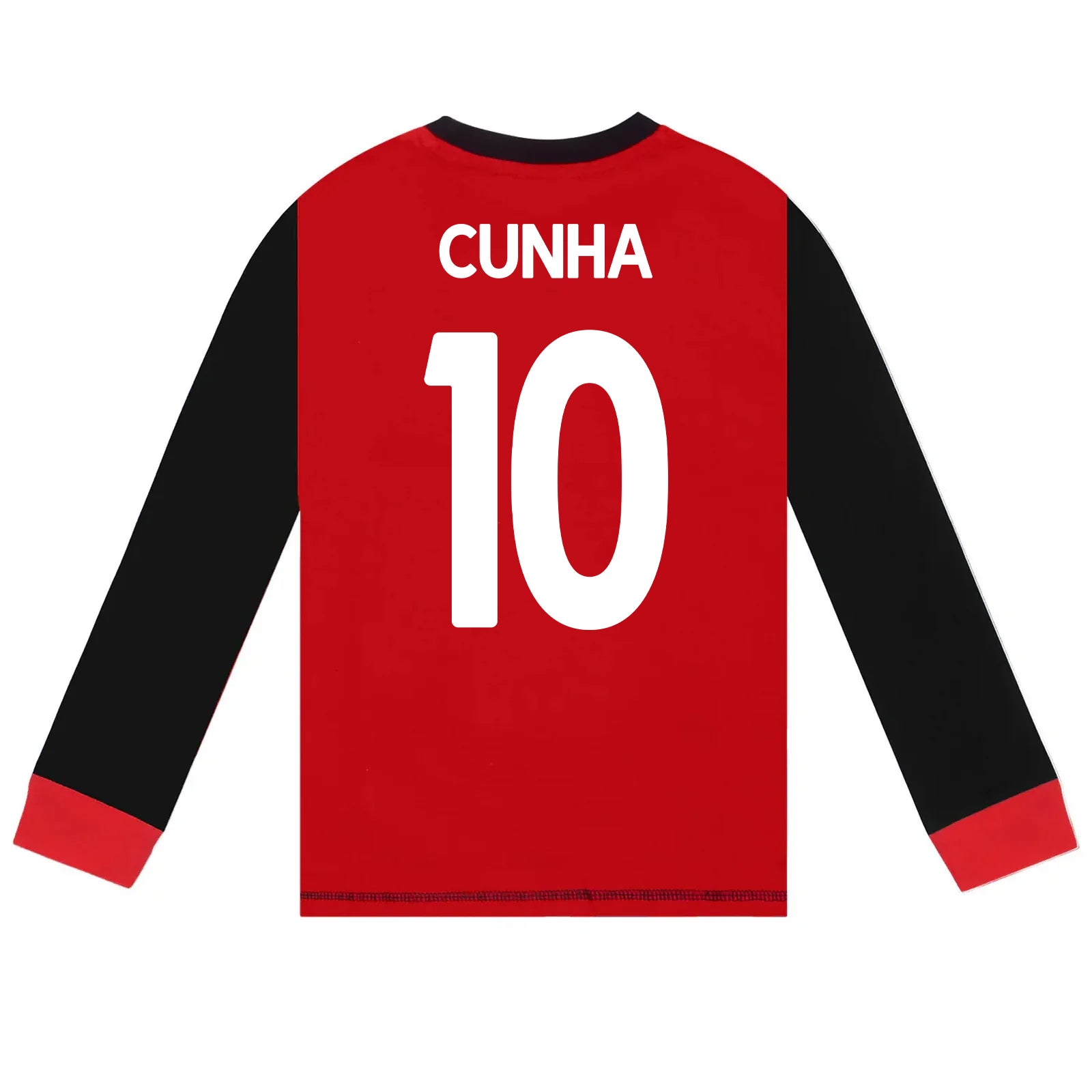 Manchester United long pyjamas for kids in red