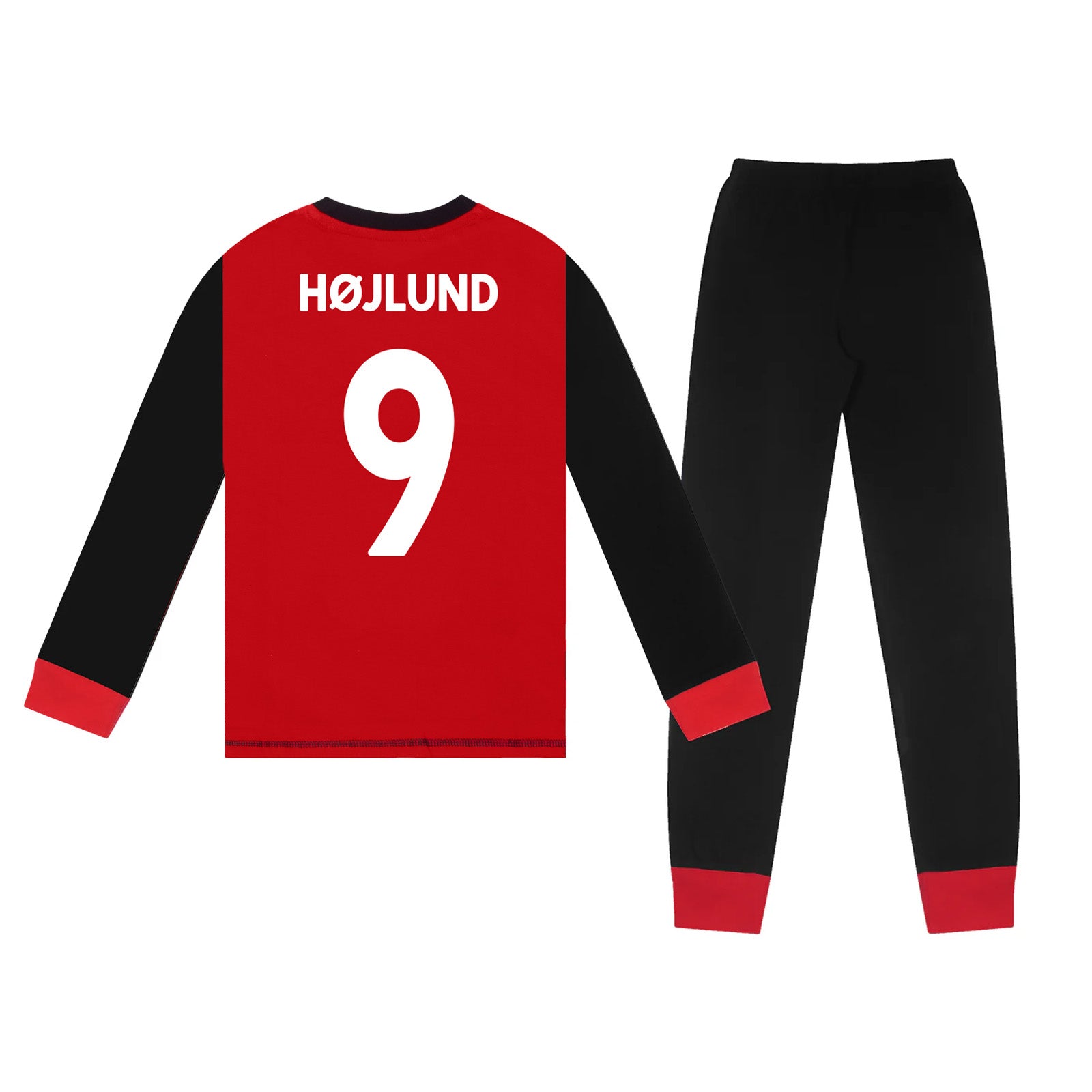 Manchester United long pyjamas for kids in red