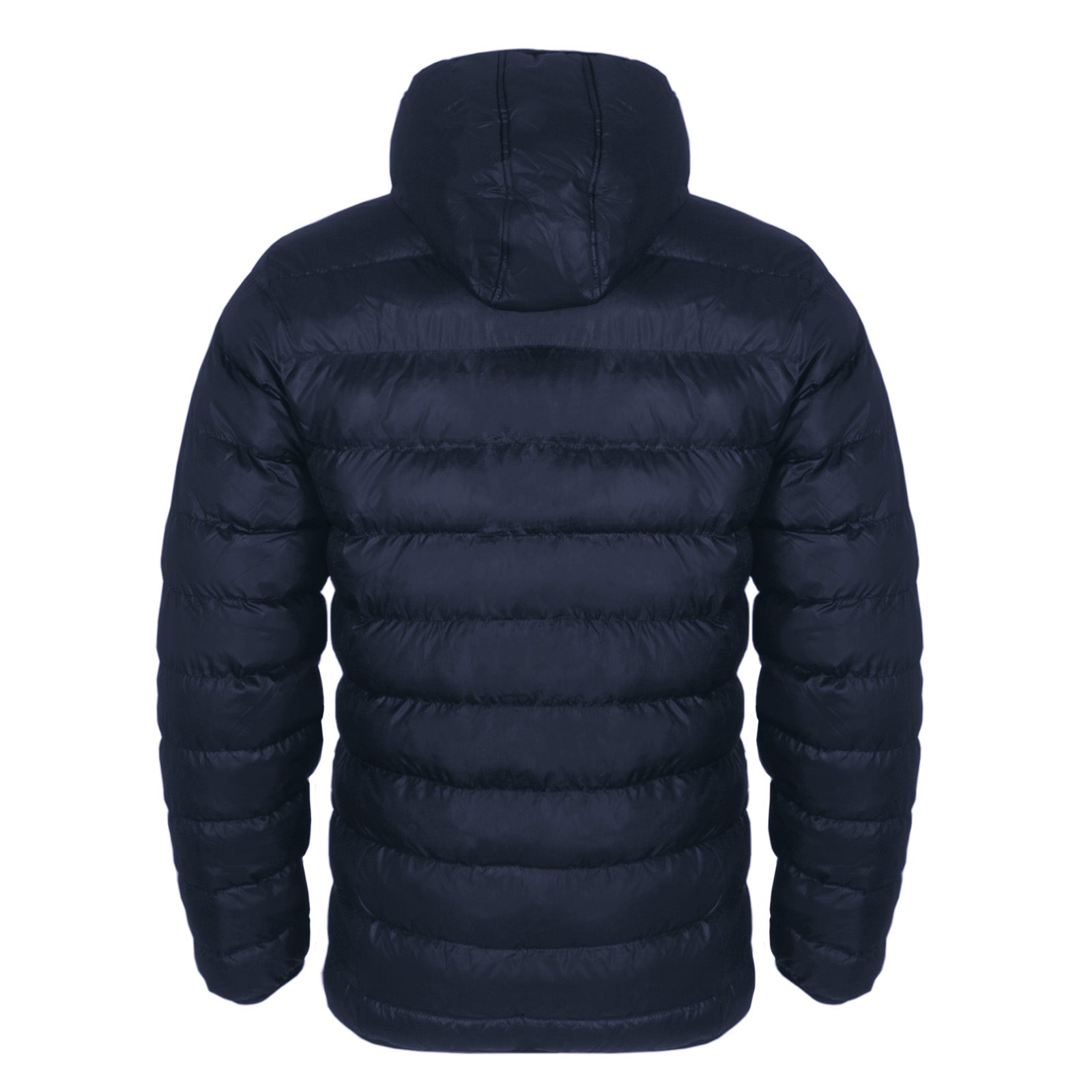 Arsenal kids quilted jackets in navy blue with club crest to chest.