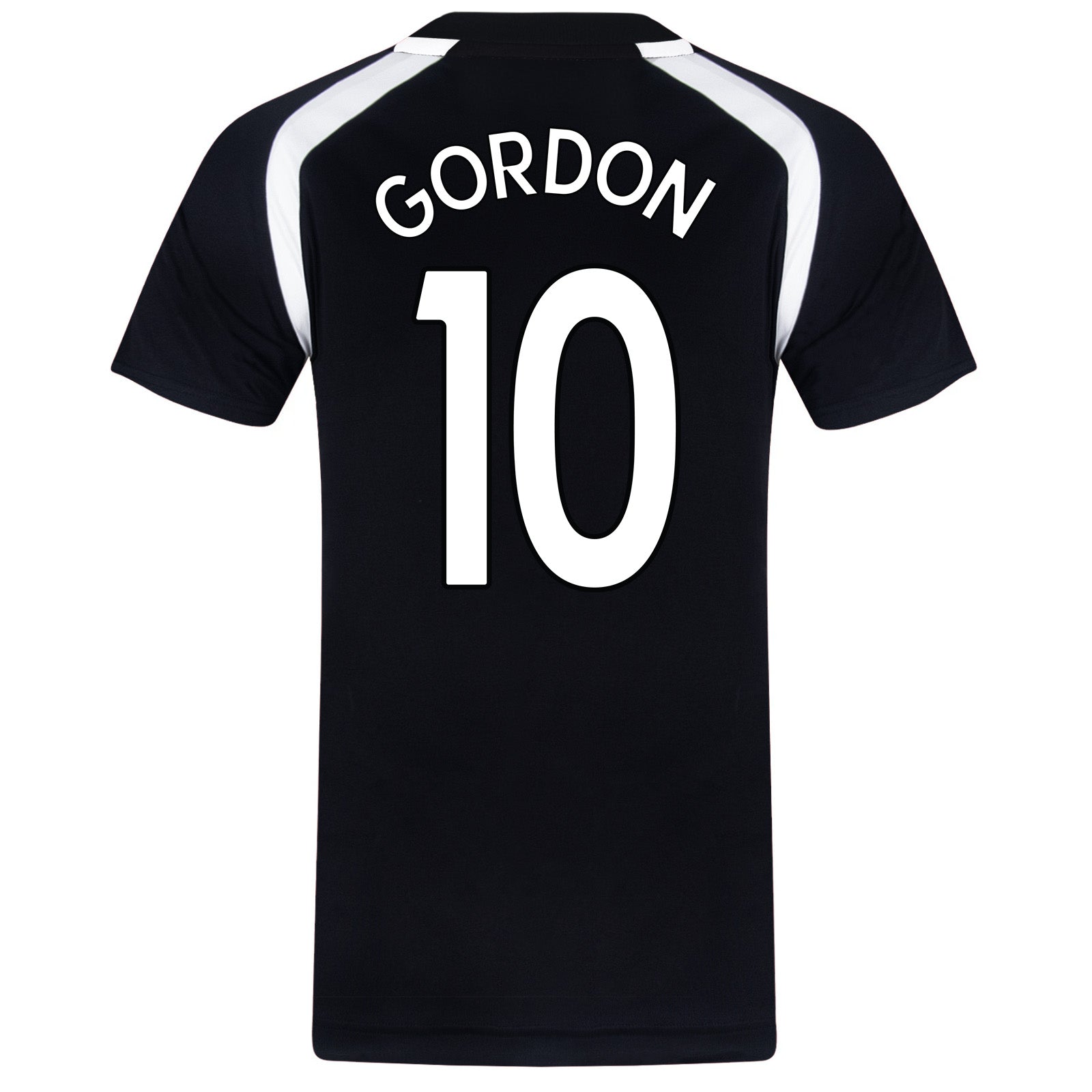 Newcastle United adults T-shirt in black with club crest to chest.