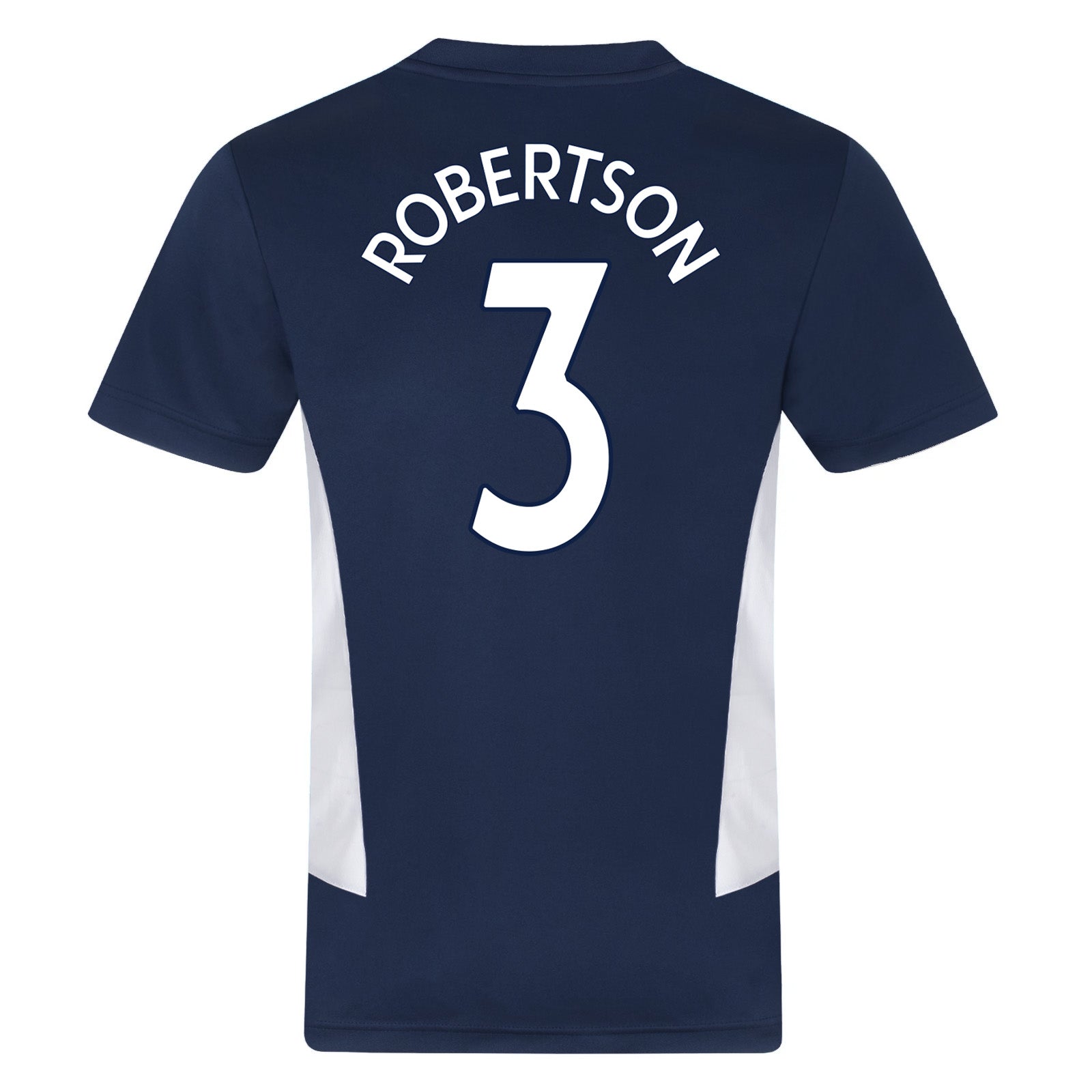 Scotland adults poly T-shirt in navy blue with national crest to chest.