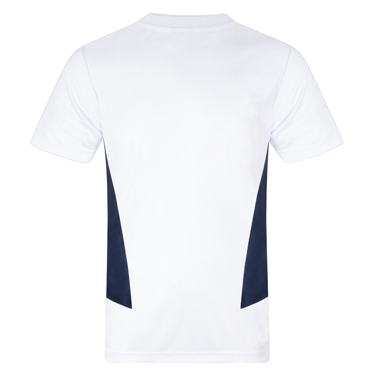 Scotland adults poly T-shirt in navy blue with national crest to chest.