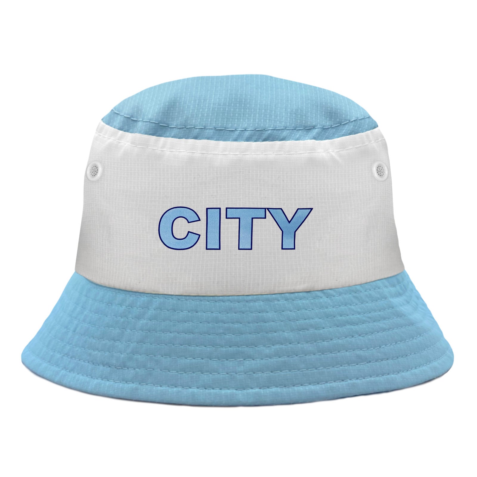 Man City colours bucket hat