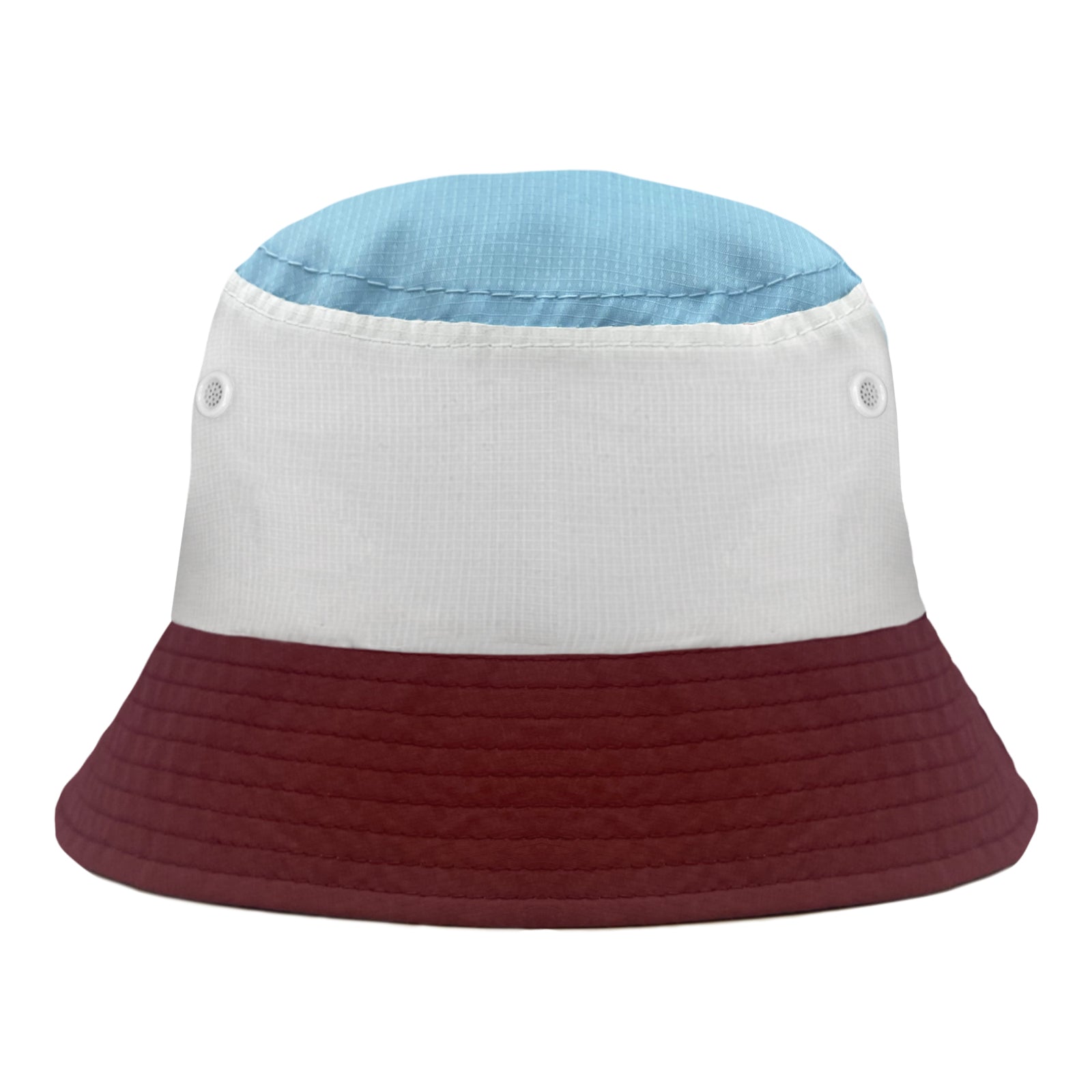 West Ham bucket hat in claret, white & blue