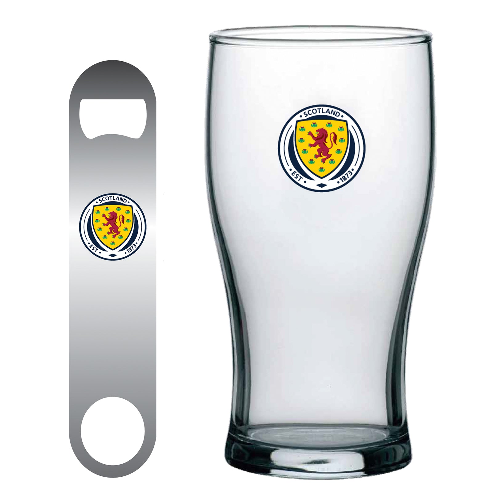 Scotland Pint Glass & Bar Blade Bottle Opener