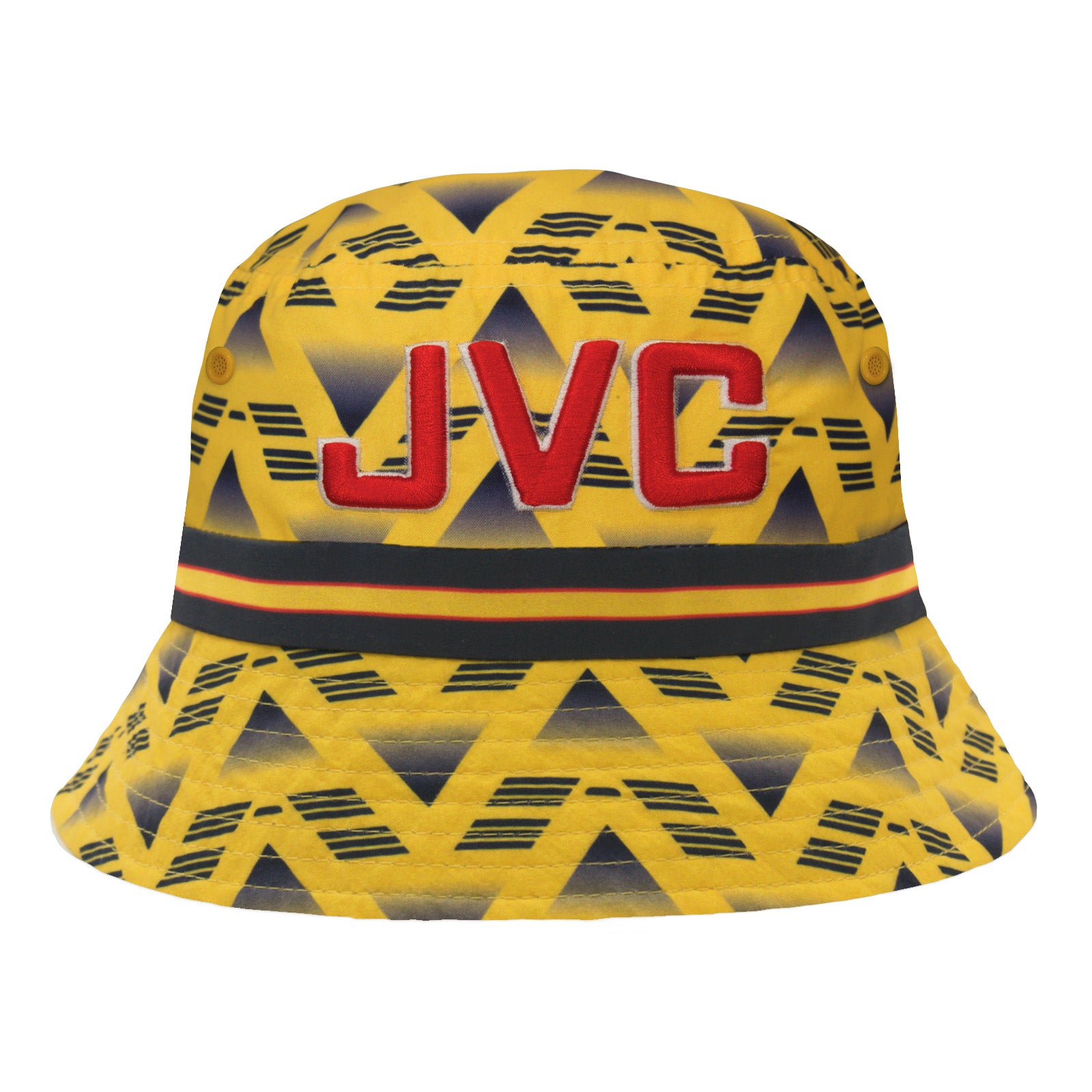 Arsenal bucket hat in navy blue and yellow