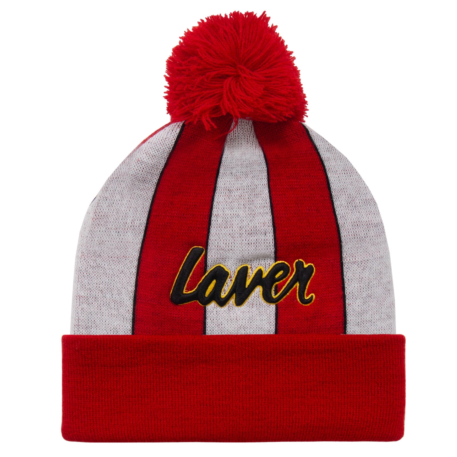 Sheffield United retro knitted bobble hat in red 1992 colours