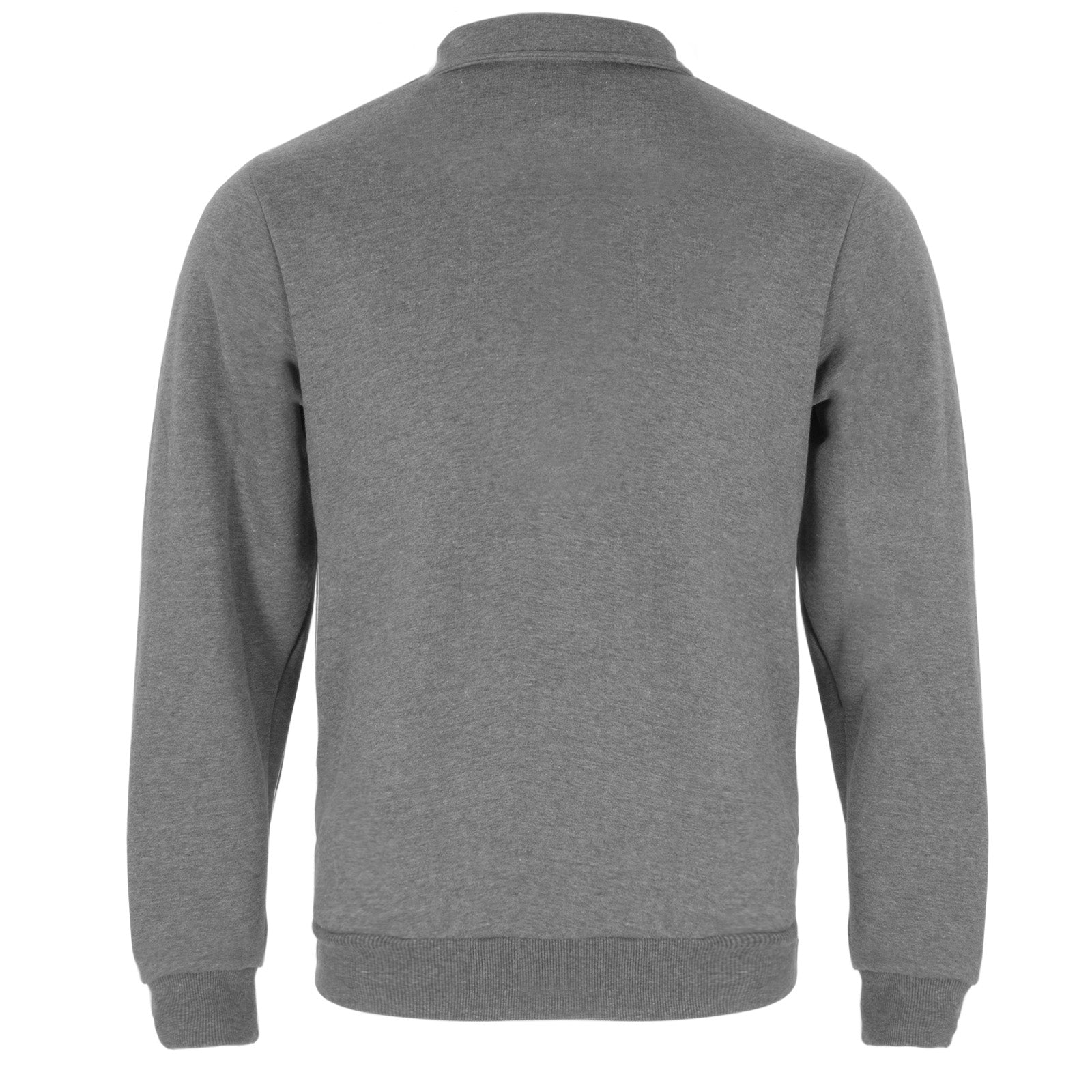 Newcastle Utd adults sweatshirt in grey with club crest to chest.