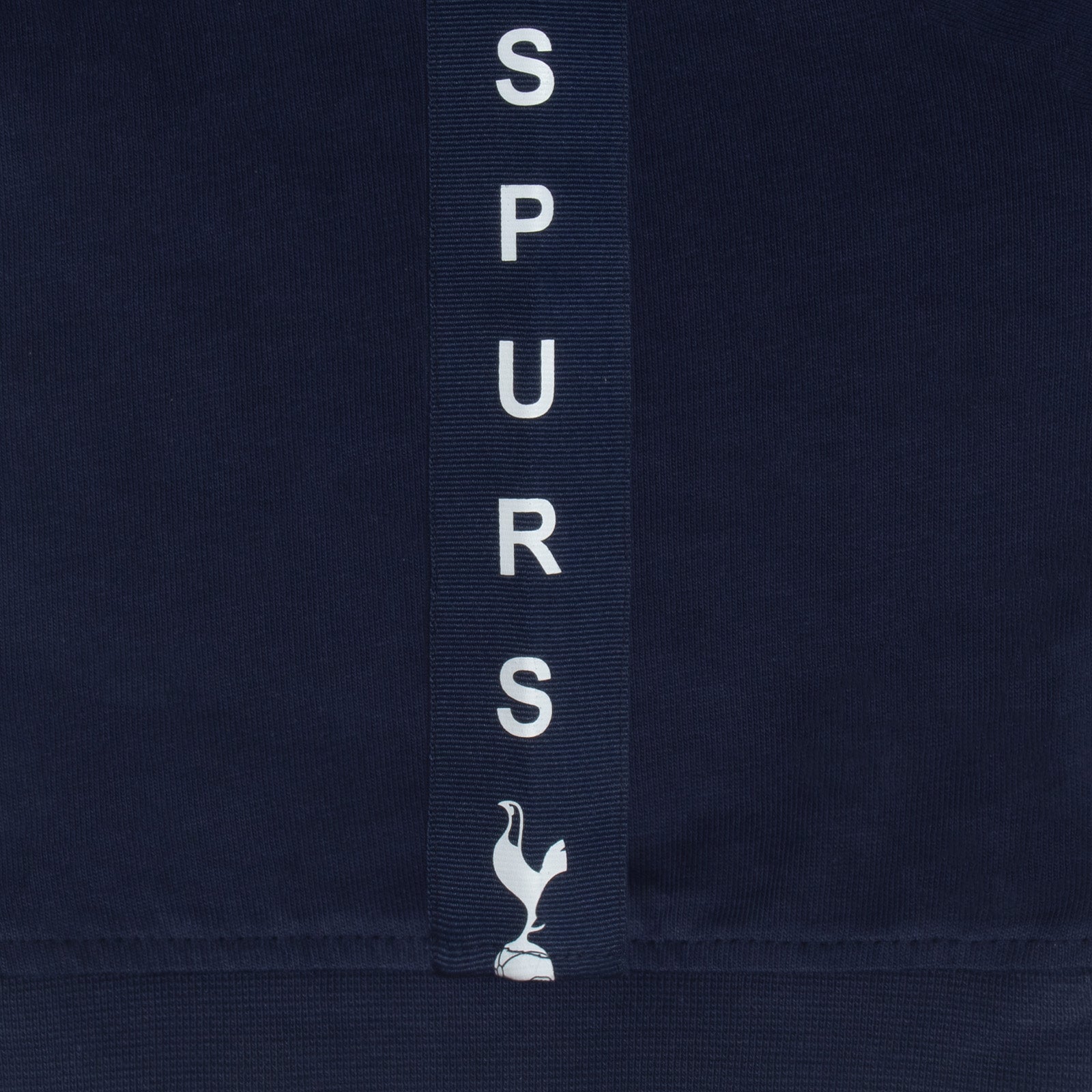 Tottenham Hotspur kids T-shirt, short sleeves in navy blue with club crest to chest