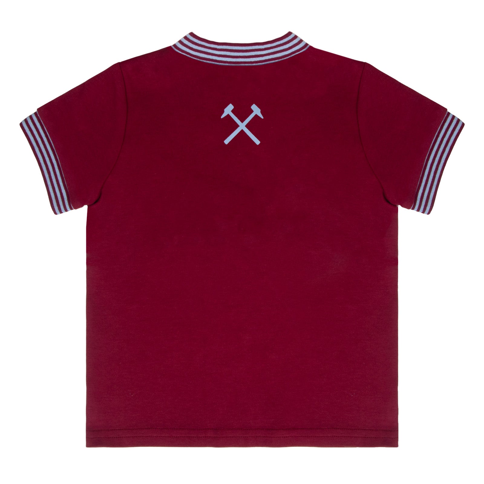 West Ham United FC baby t-shirt & shorts set in claret & blue