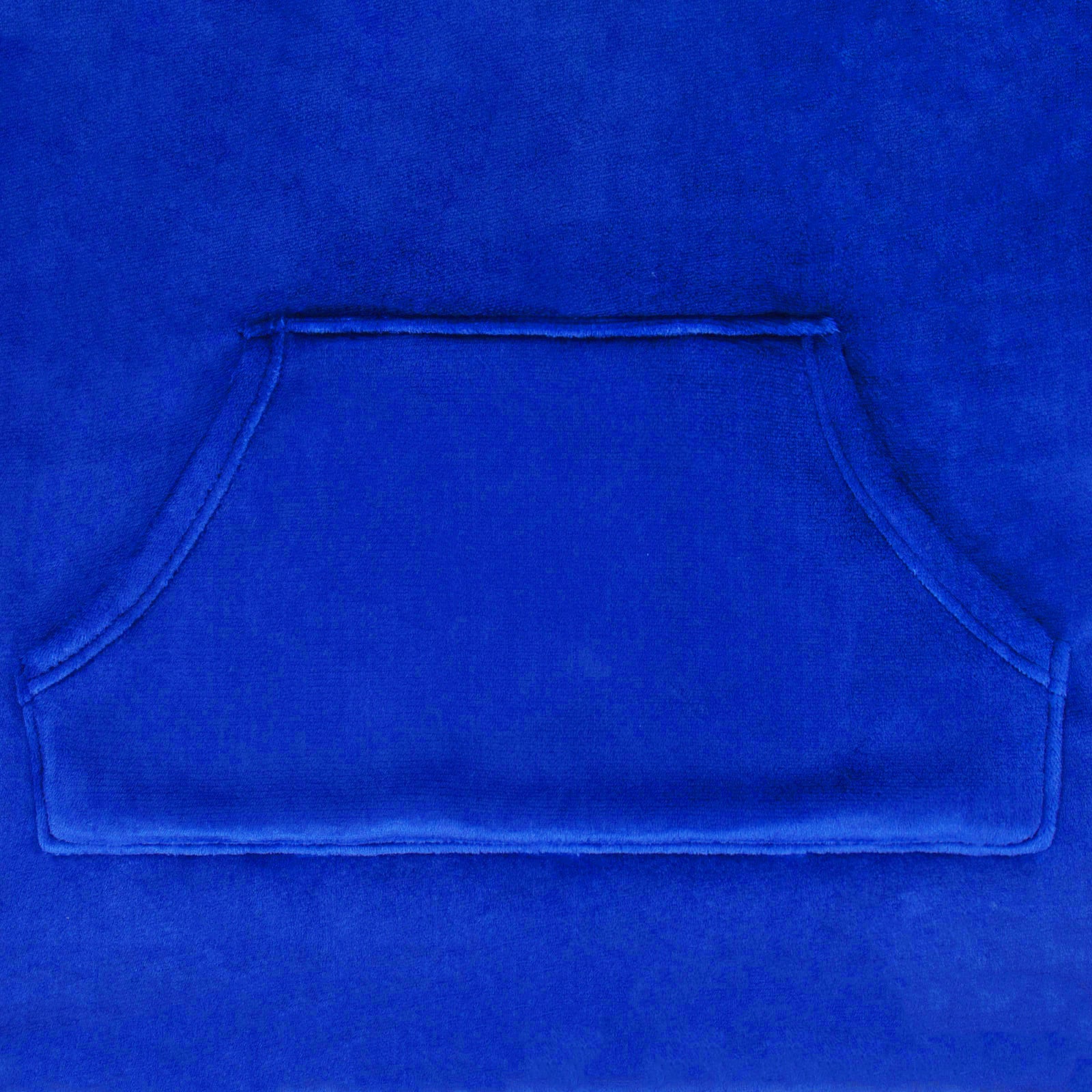 Barca oversized hoodie blanket for kids in blue