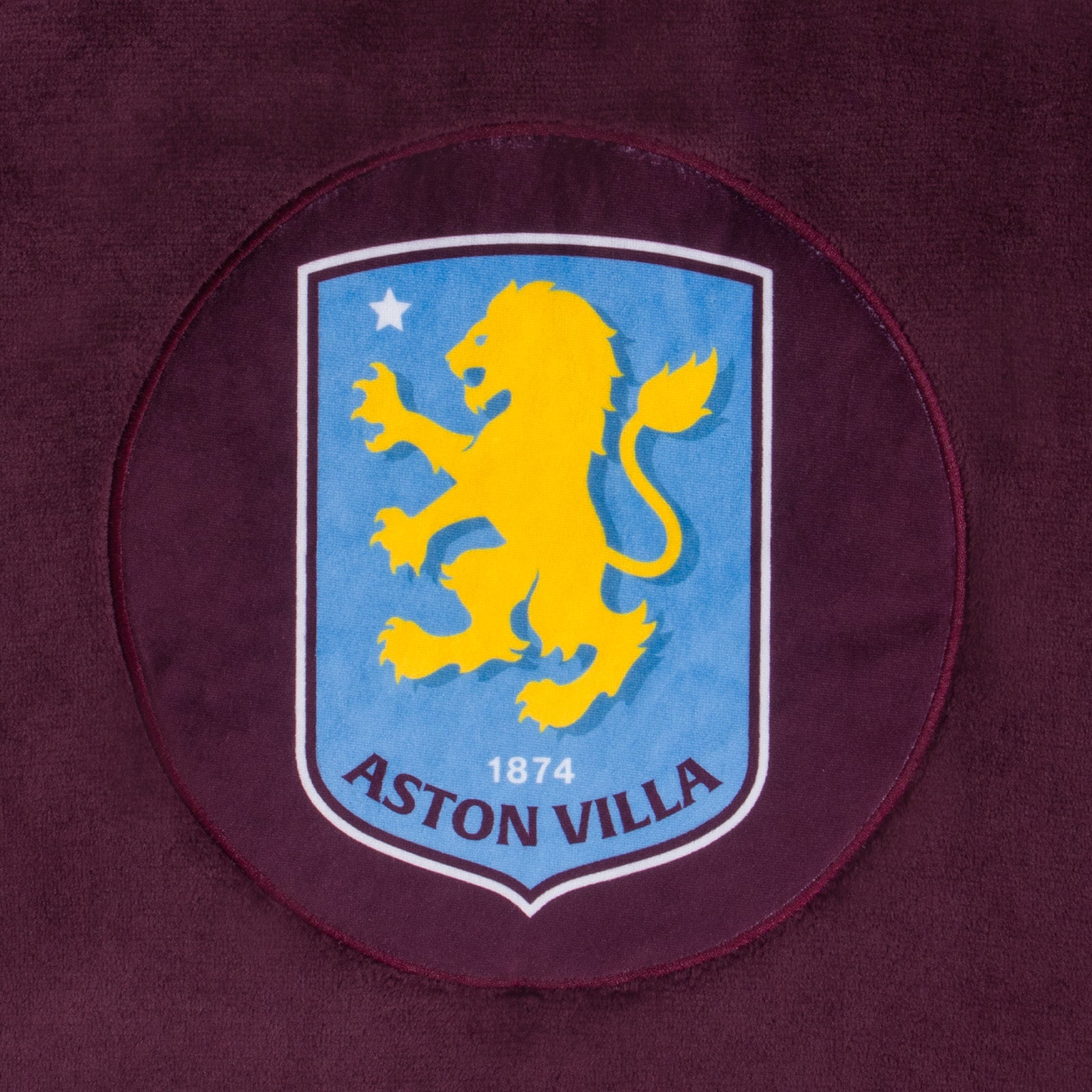 Aston Villa oversized hoodie blanket for adults in navy blue