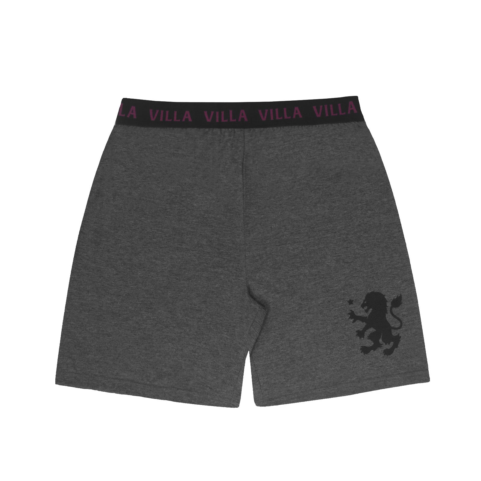 Aston Villa short pyjamas for adults in grey