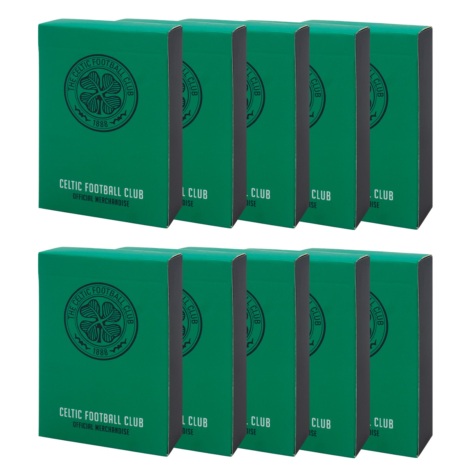 Celtic Playing Cards in green with club crest on the back