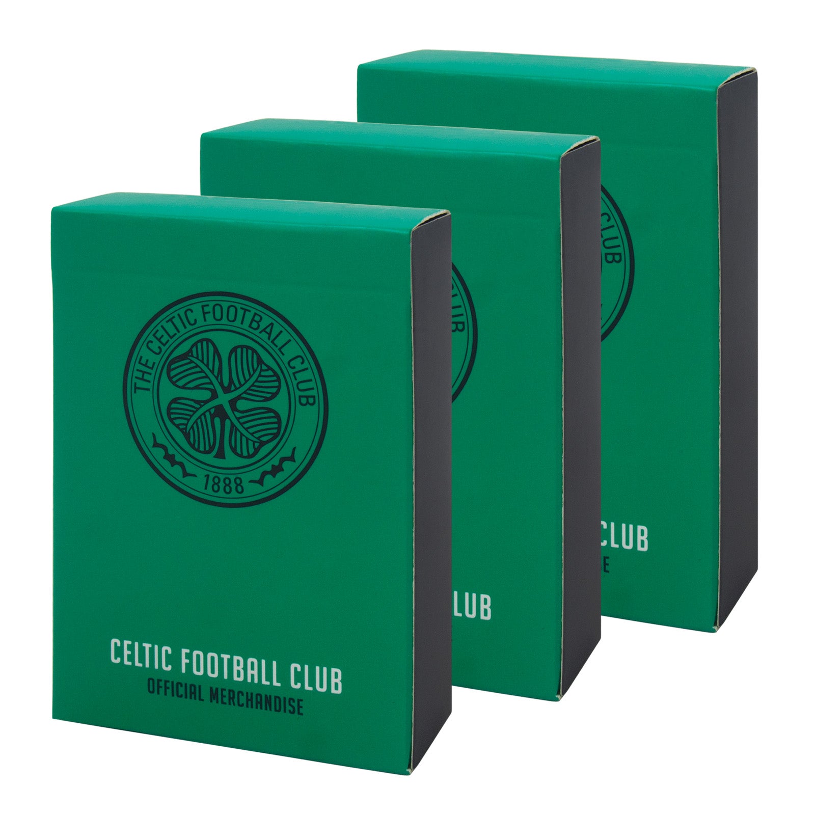 Celtic Playing Cards in green with club crest on the back