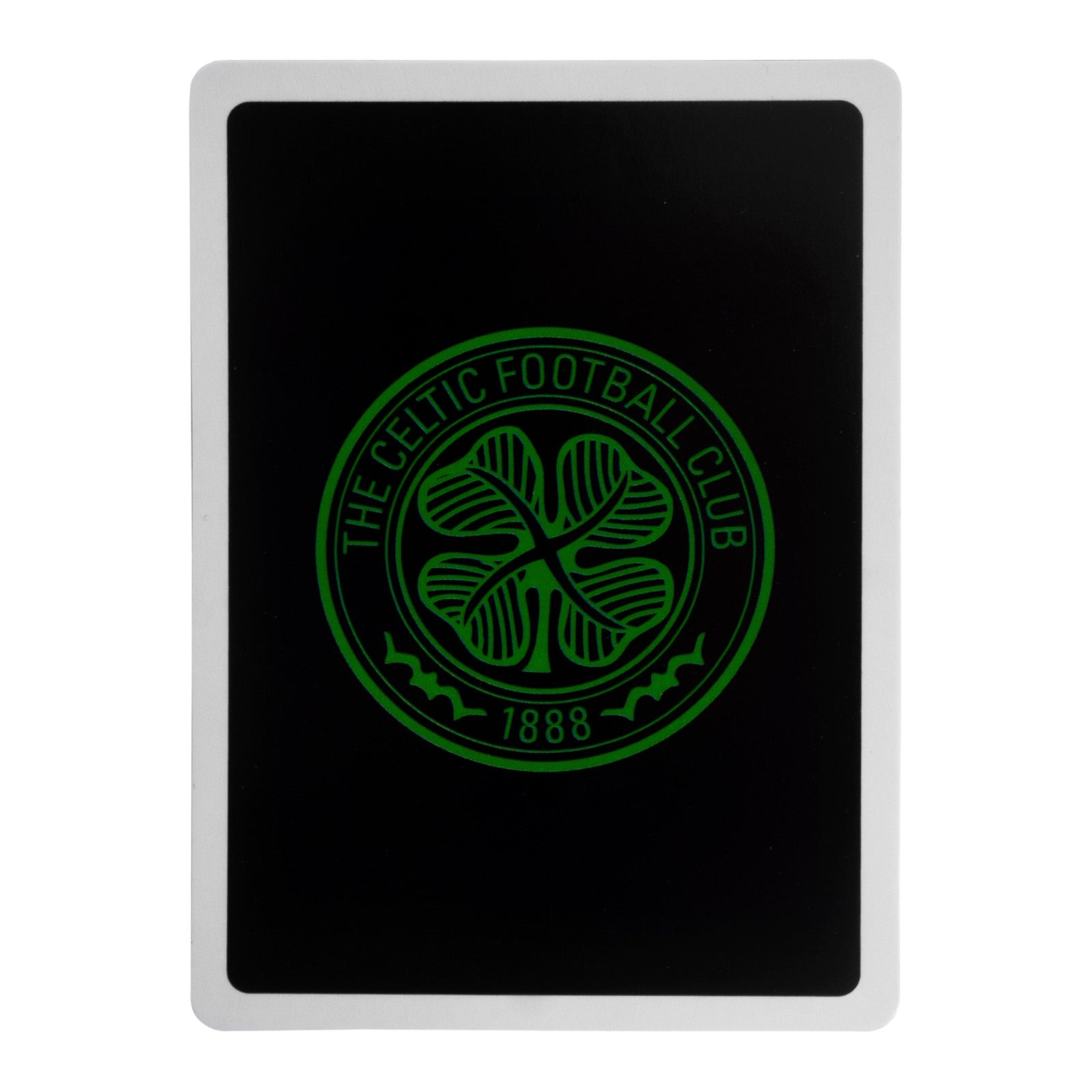 Celtic Playing Cards in green with club crest on the back