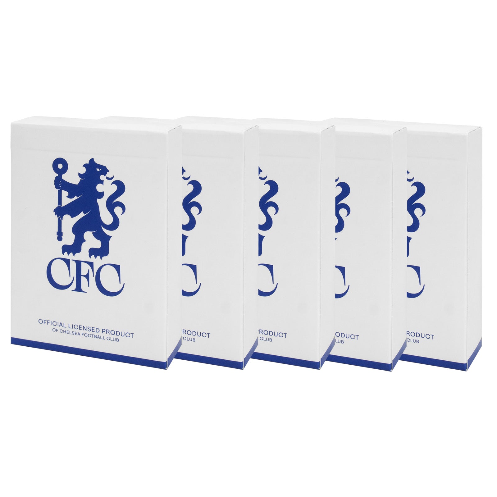 Chelsea Playing Cards in white with club crest on the back