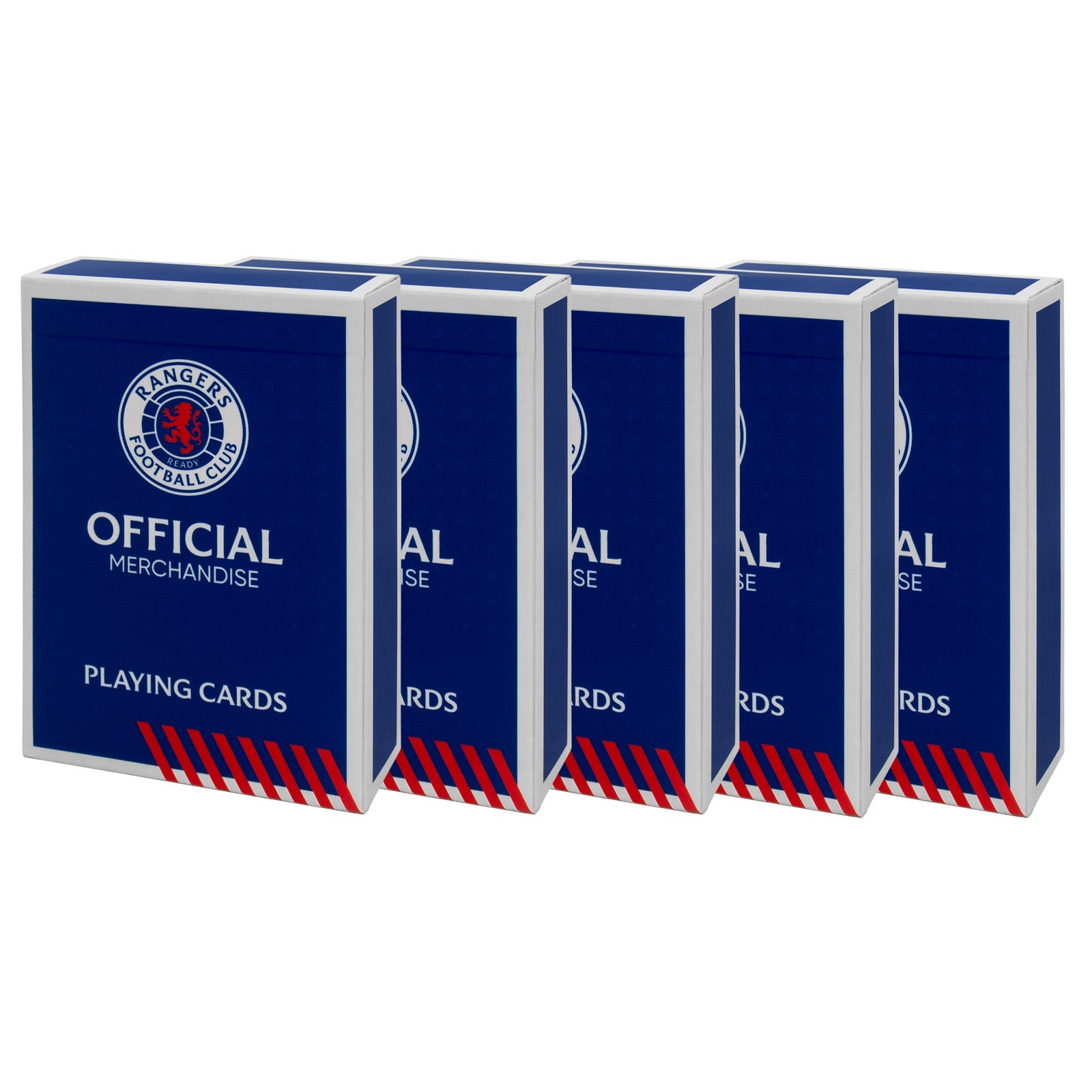 Rangers Playing Cards in blue with club crest on the back