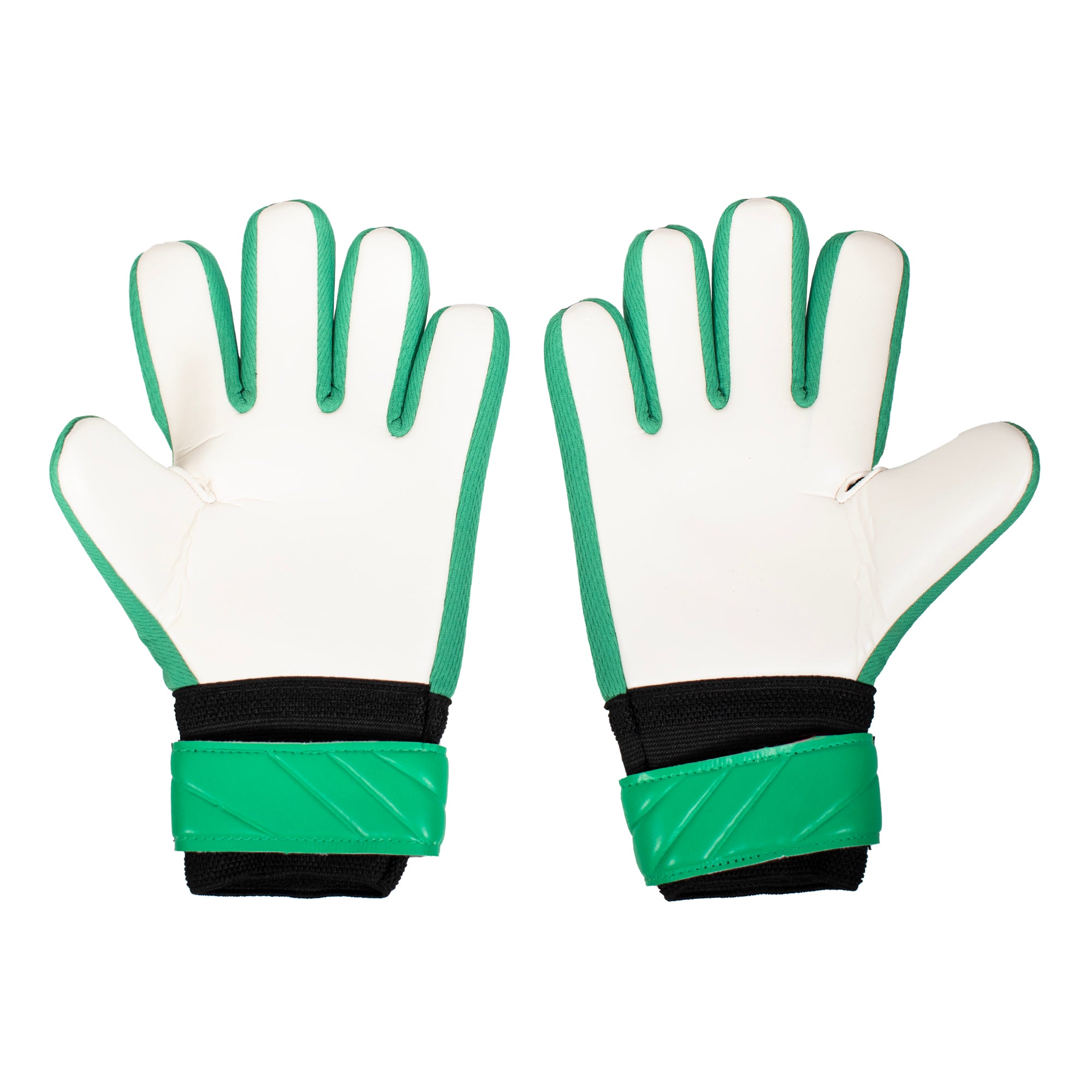 Northern Ireland green goalkeeper gloves with national team crest & text print to each glove