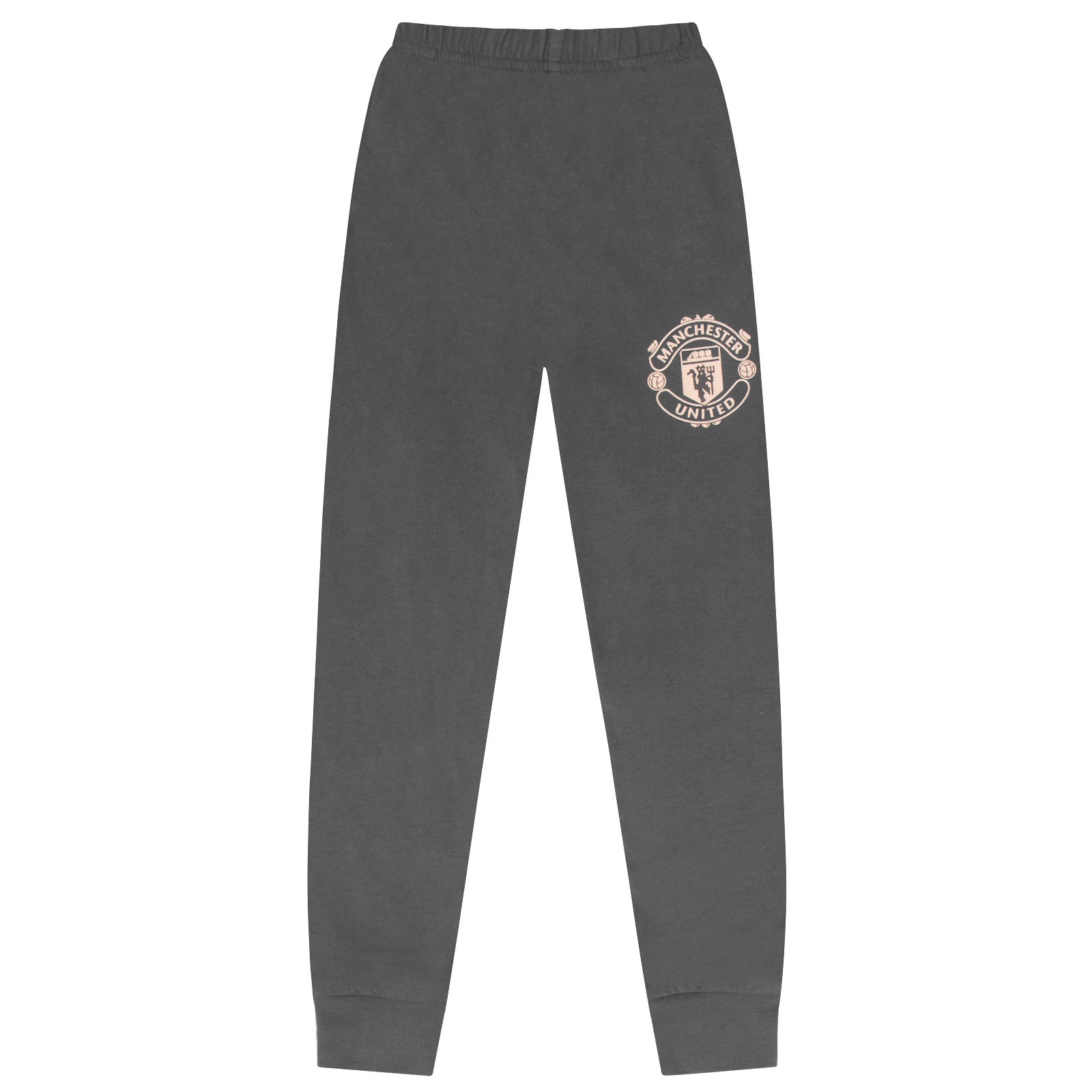 Manchester United long pyjamas for kids in grey