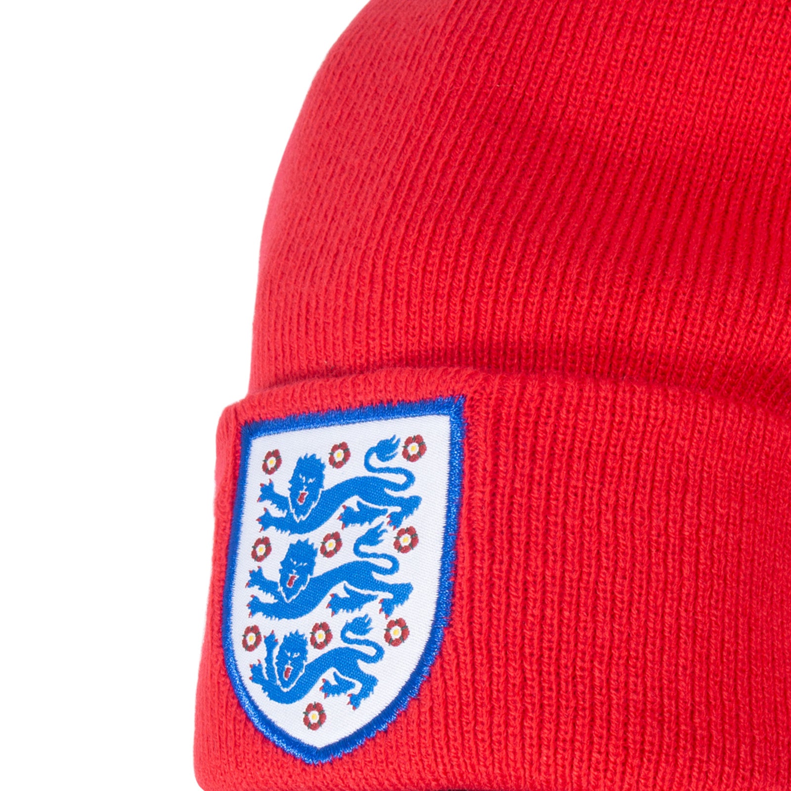 England knitted beanie bobble hat