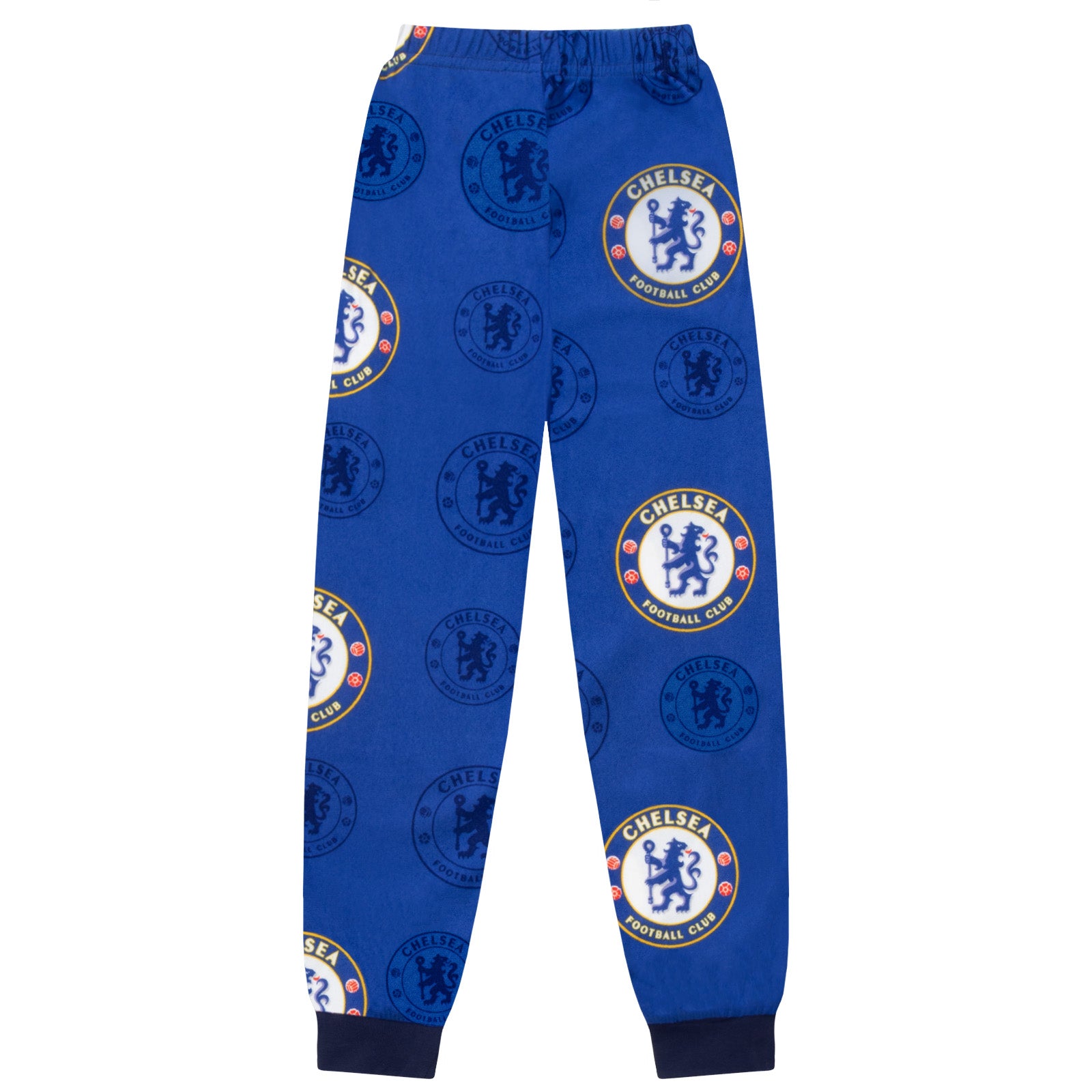 Chelsea lounge pants in royal blue with all over CFC crest print.