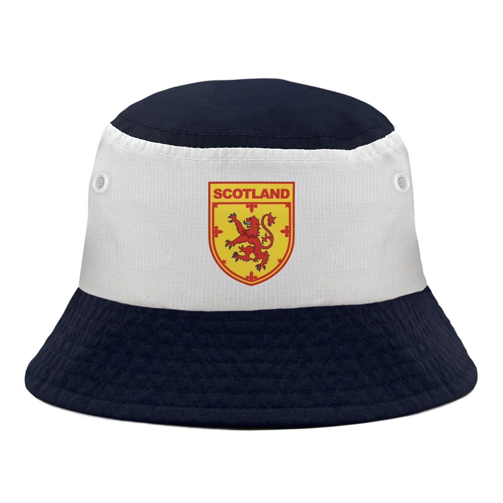 Scotland bucket hat with printed graphic to the front
