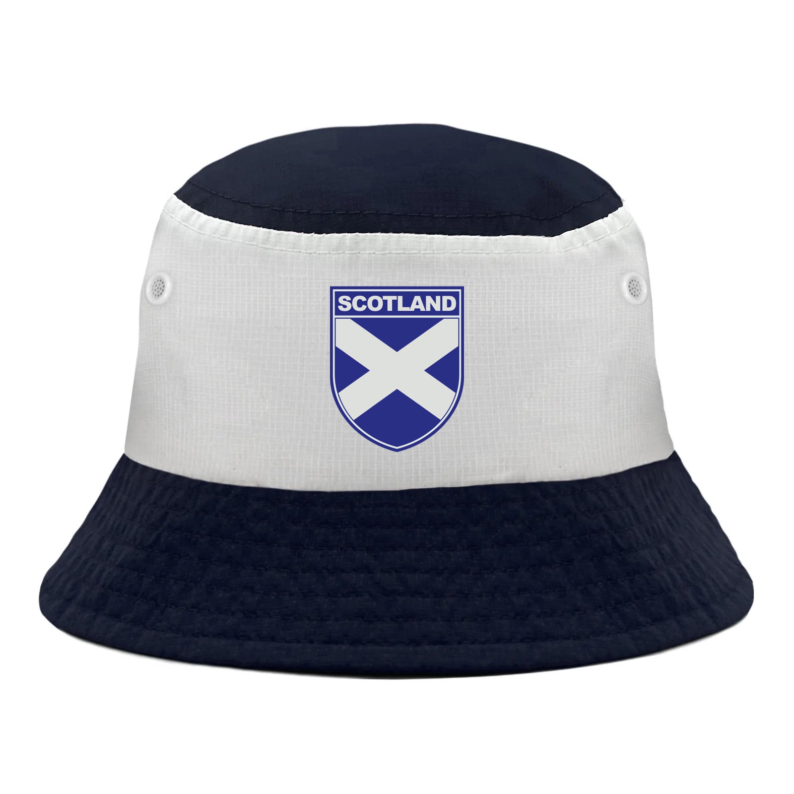 Scotland bucket hat with printed graphic to the front