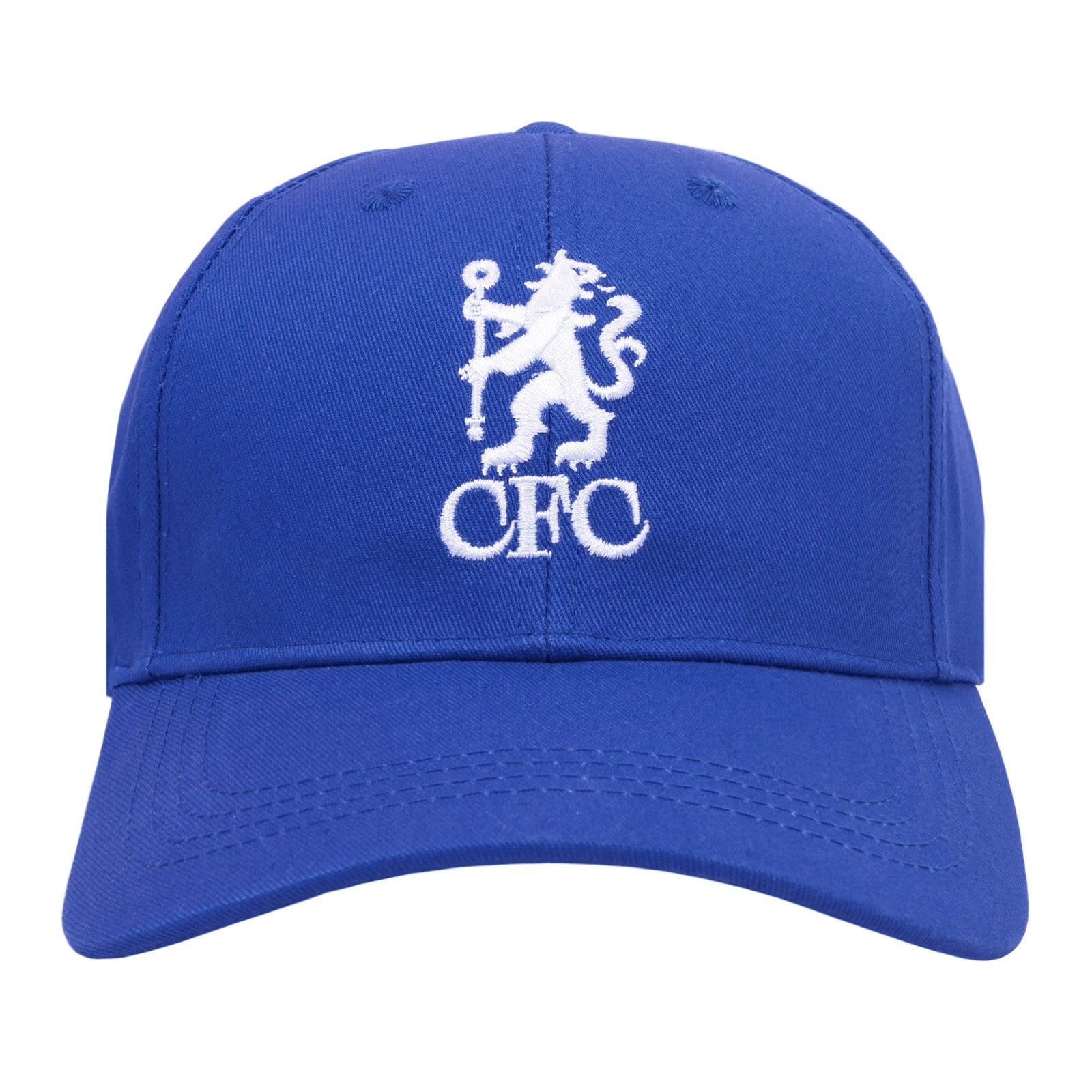 Chelsea baseball cap hat in royal blue