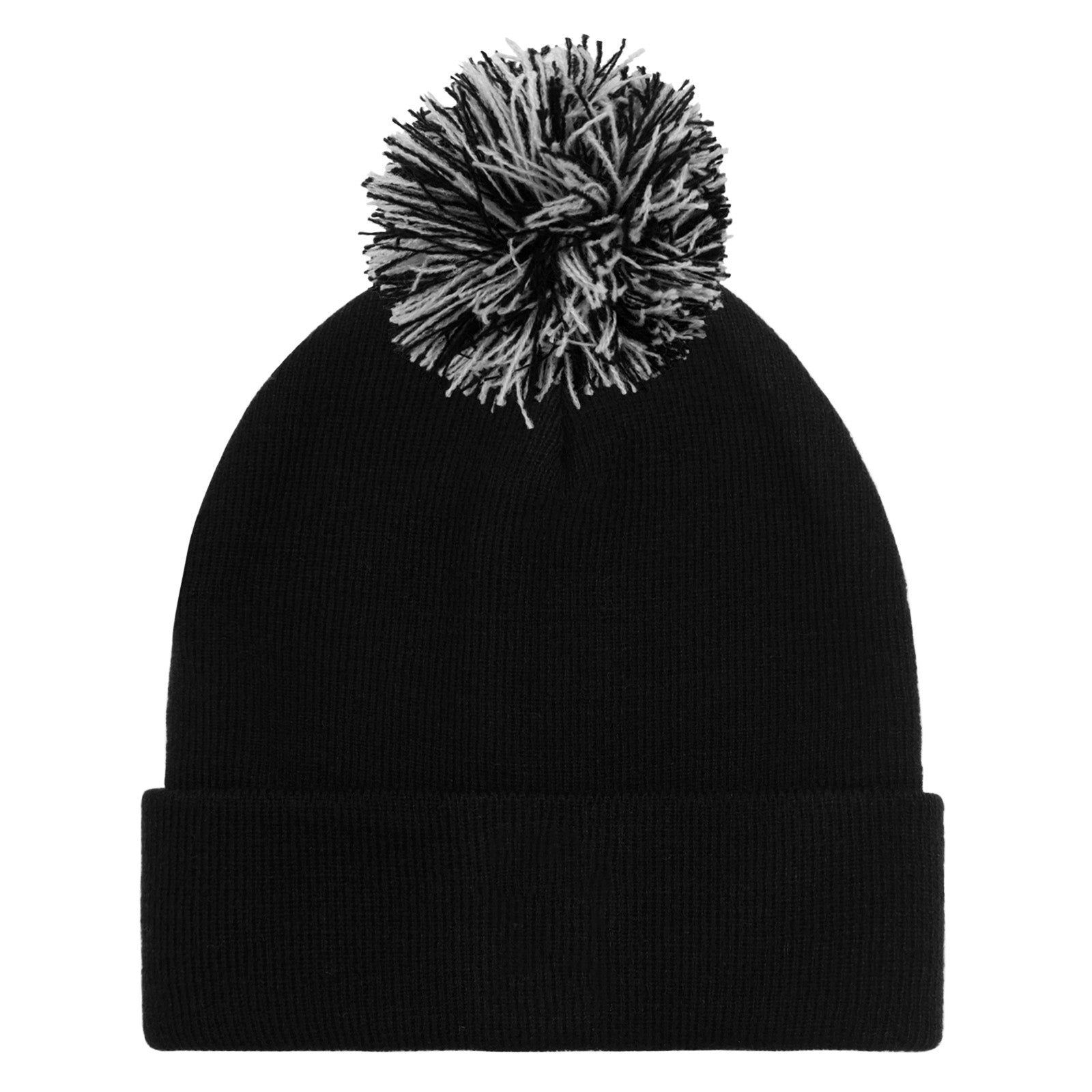 Chelsea beanie hat in royal blue and black