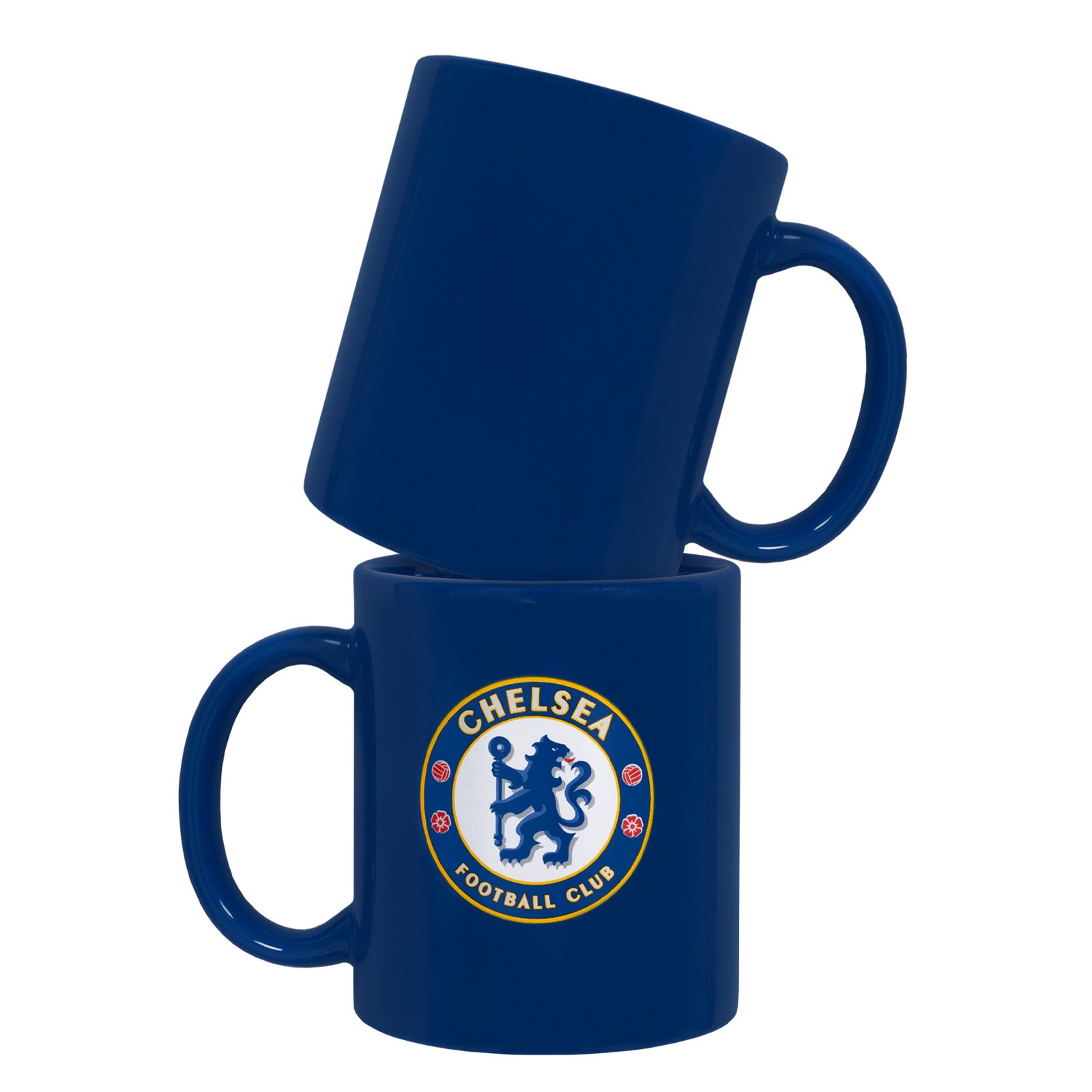 Chelsea Mug in Royal Blue featuring the iconic full colour club crest