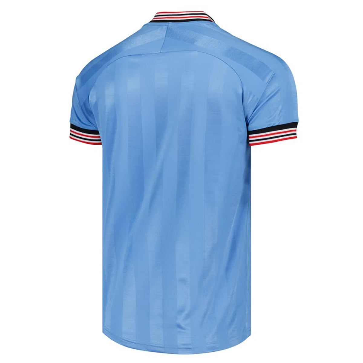 Sunderland retro football shirt. Replica 86/88 shirts in blue away & yellow third with club crest and sponsor print to front