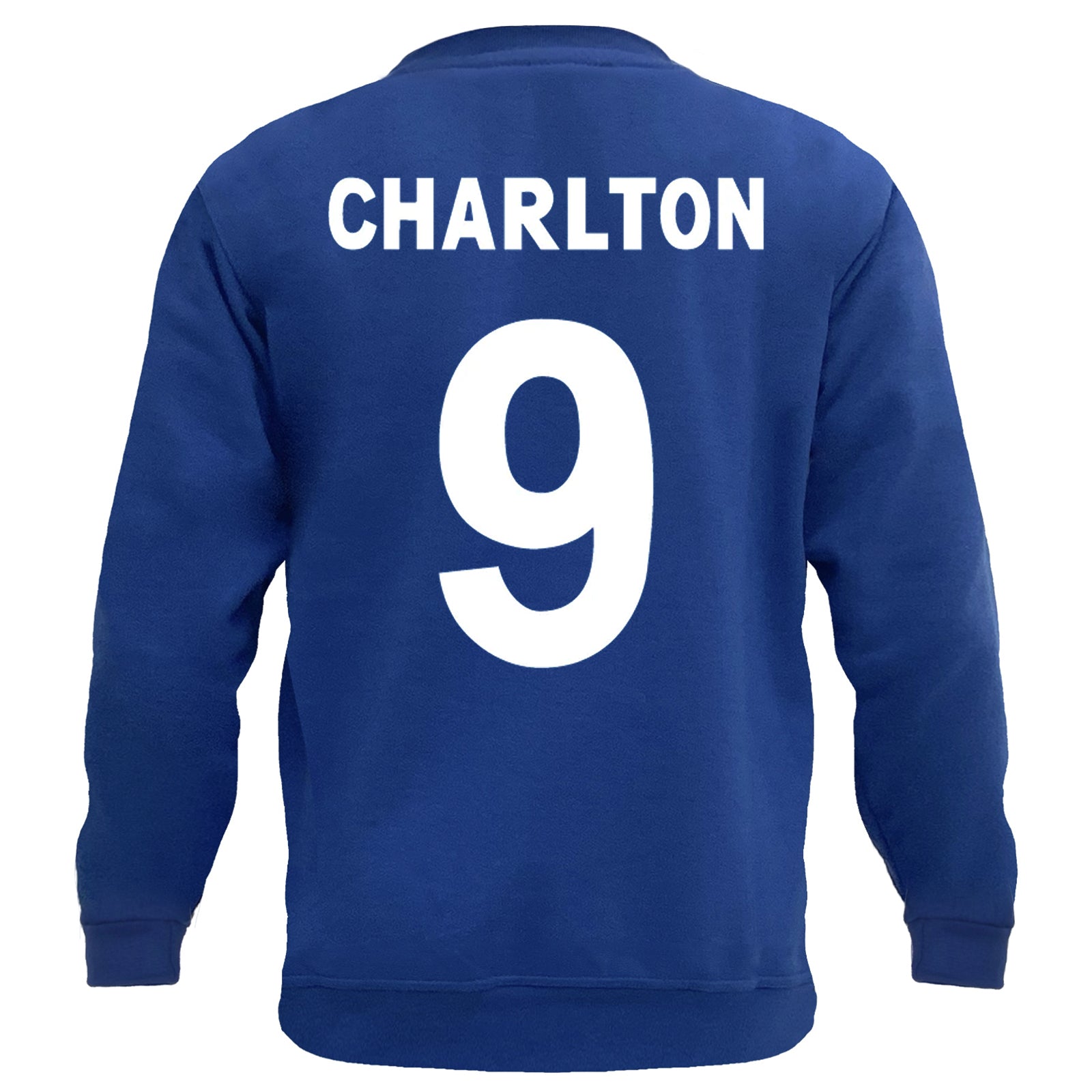 Man United sweatshirt in blue 1968 European colours