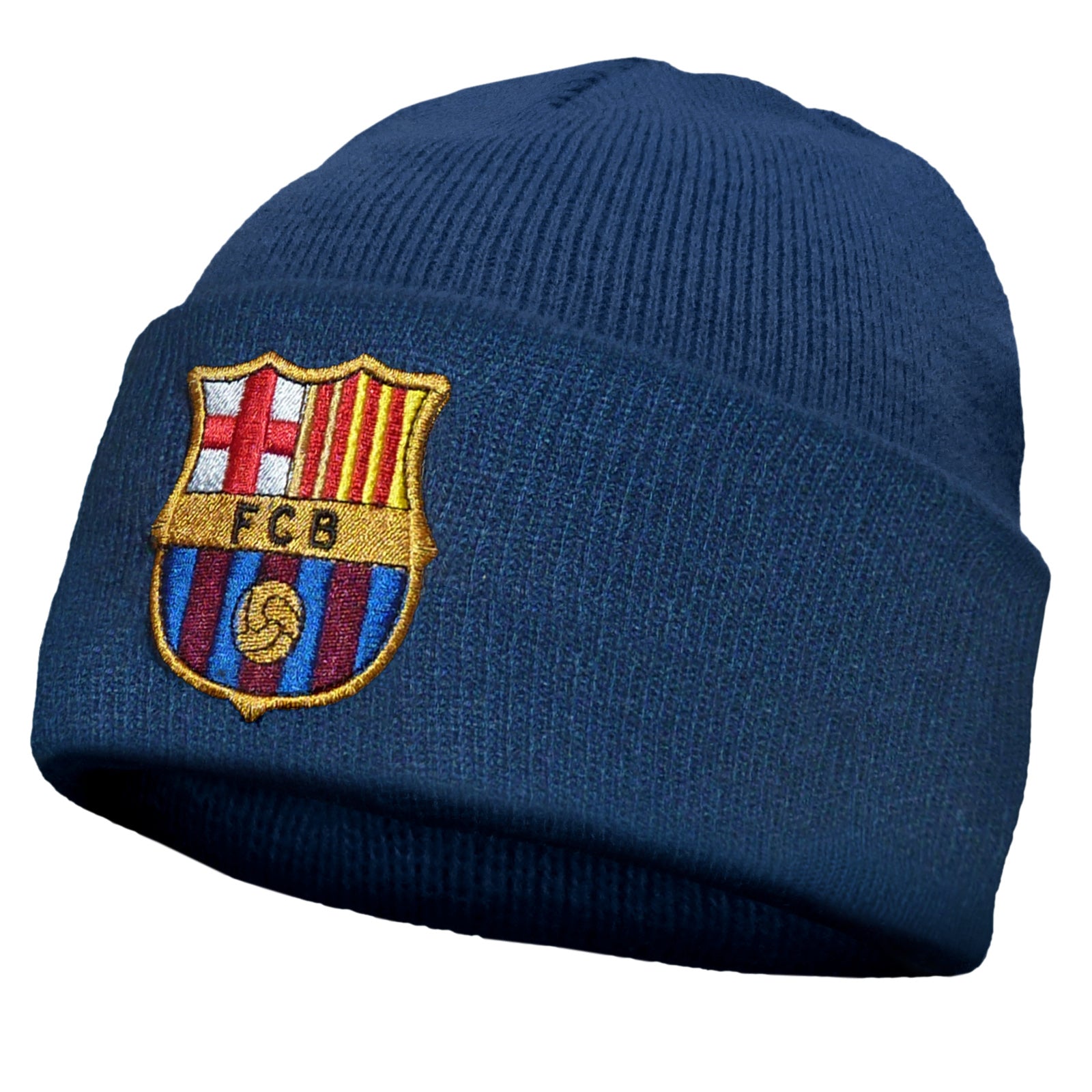 FC Barcelona Mens Knitted Hat