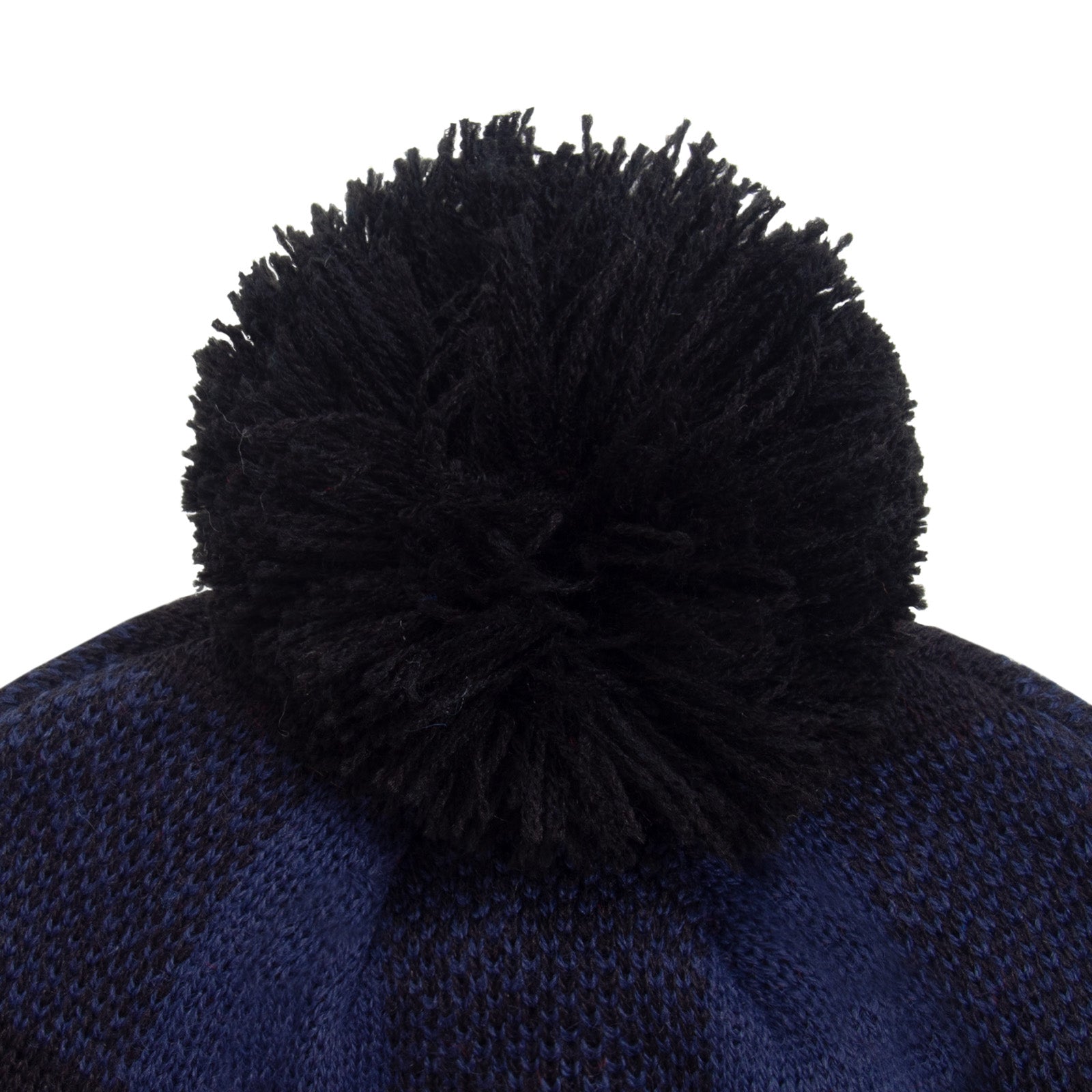 Man United bobble hat in retro blue 2013 colours