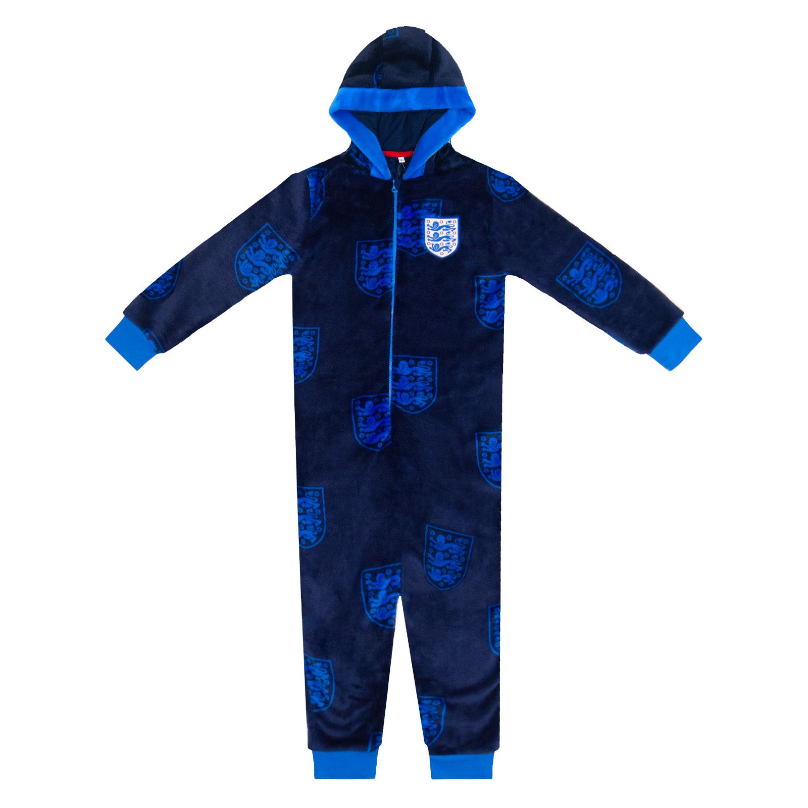 England football onesie for kids in blue