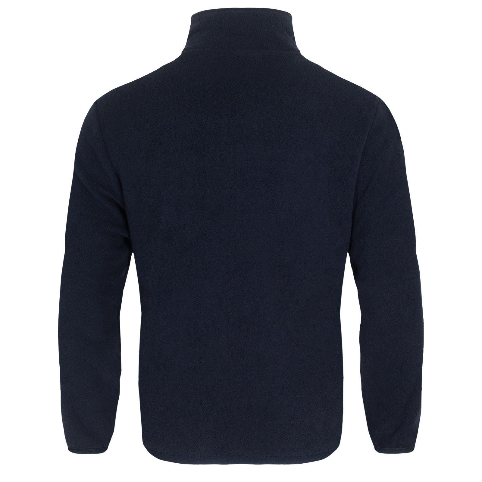 Scotland adults microfleece jacket in navy with a woven club crest to chest.