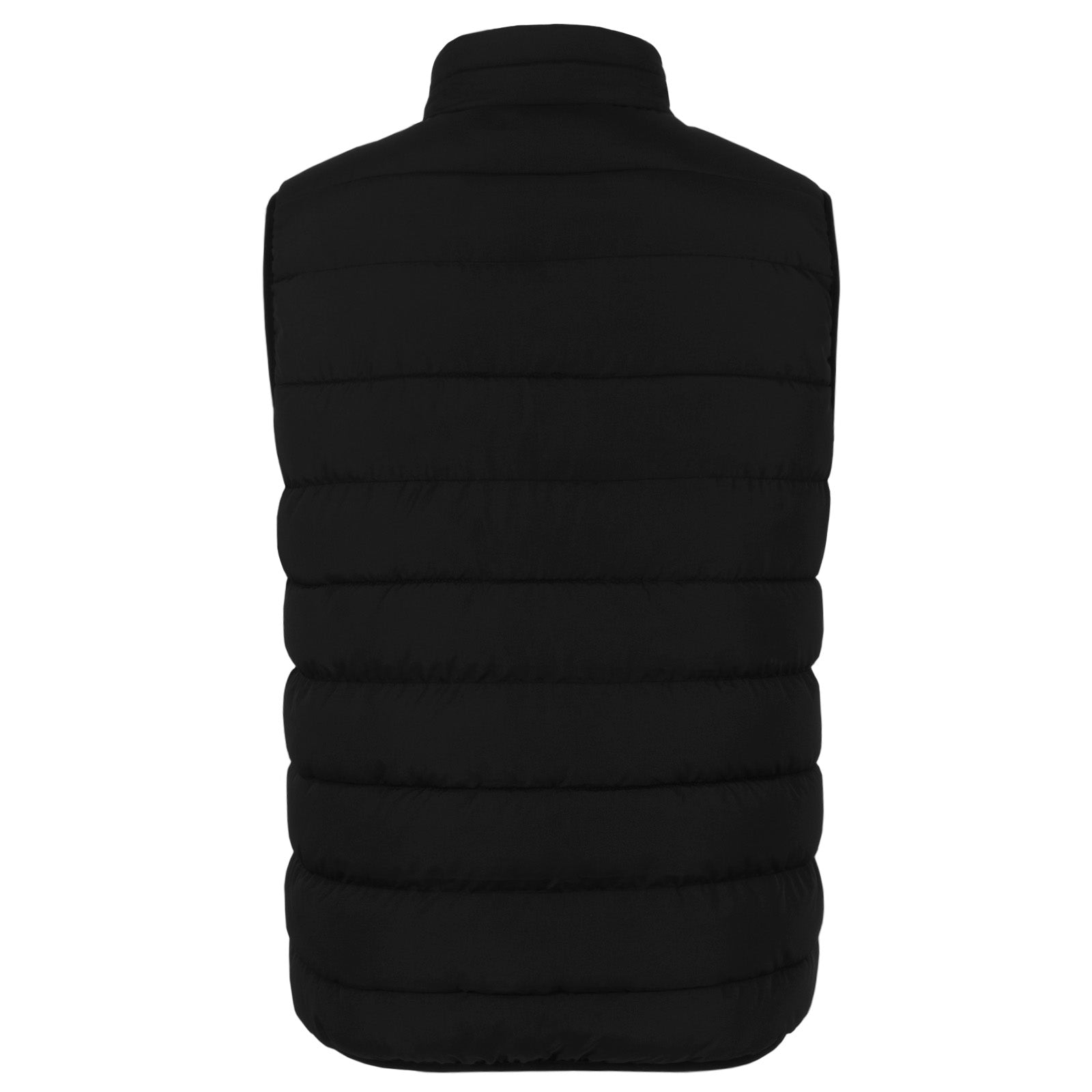 Newcastle Utd adults gilet in black with full colour club crest to chest.
