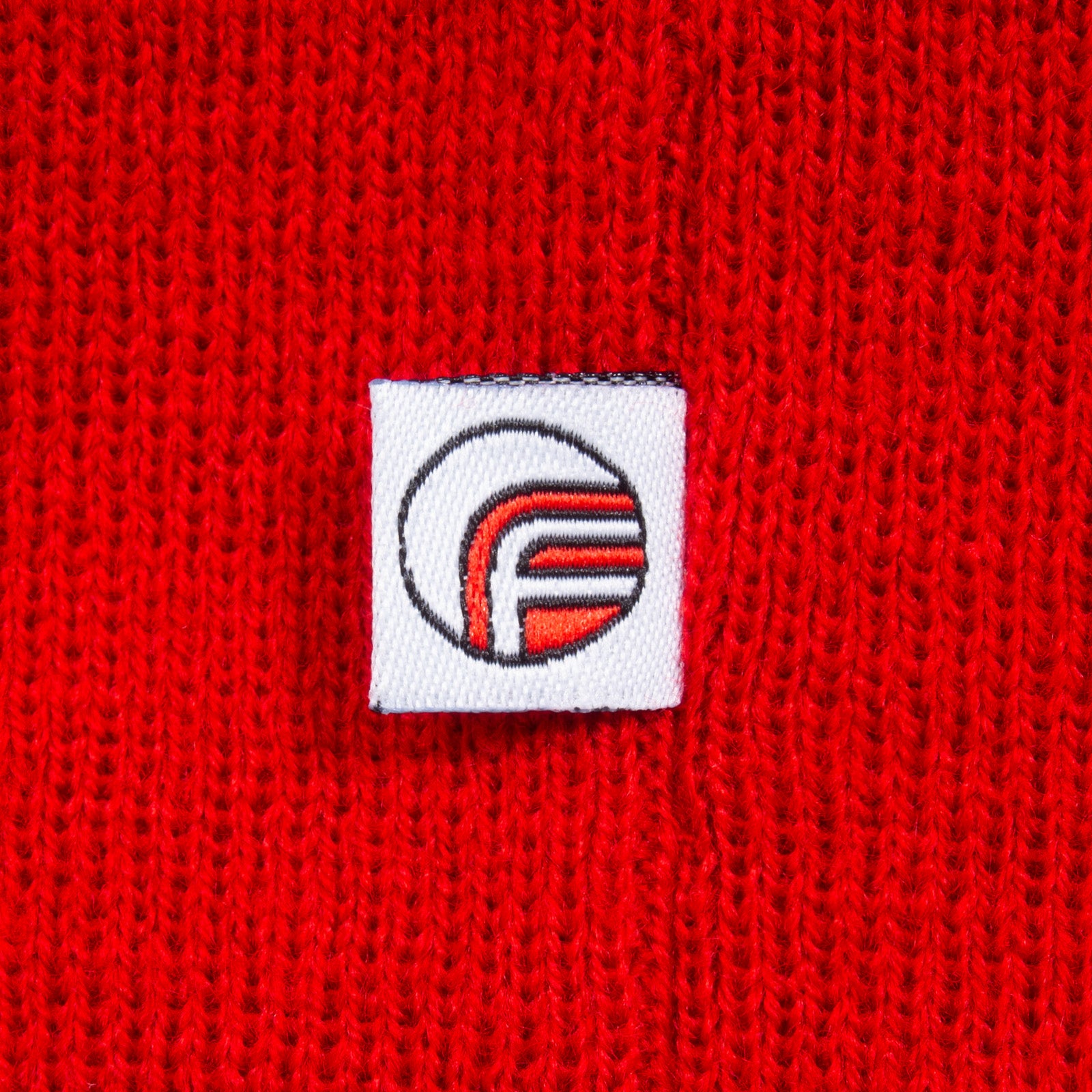 Sheffield United retro knitted bobble hat in red 1992 colours