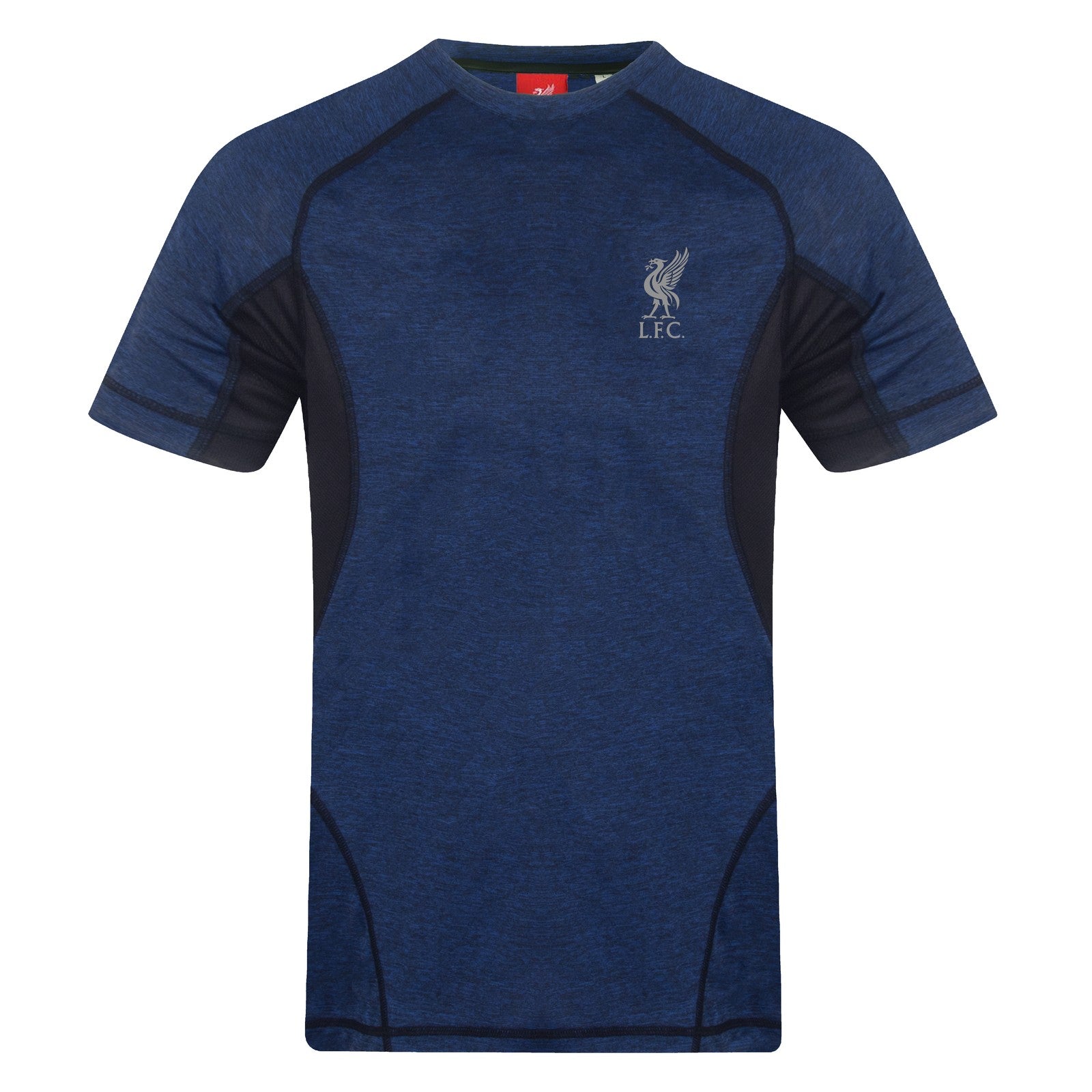 Liverpool kids T-shirt in royal blue with club crest to chest