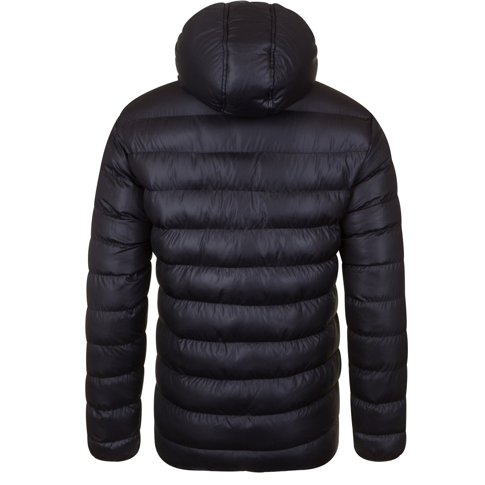 Newcastle United adults quilted jacket in black with club crest to chest.