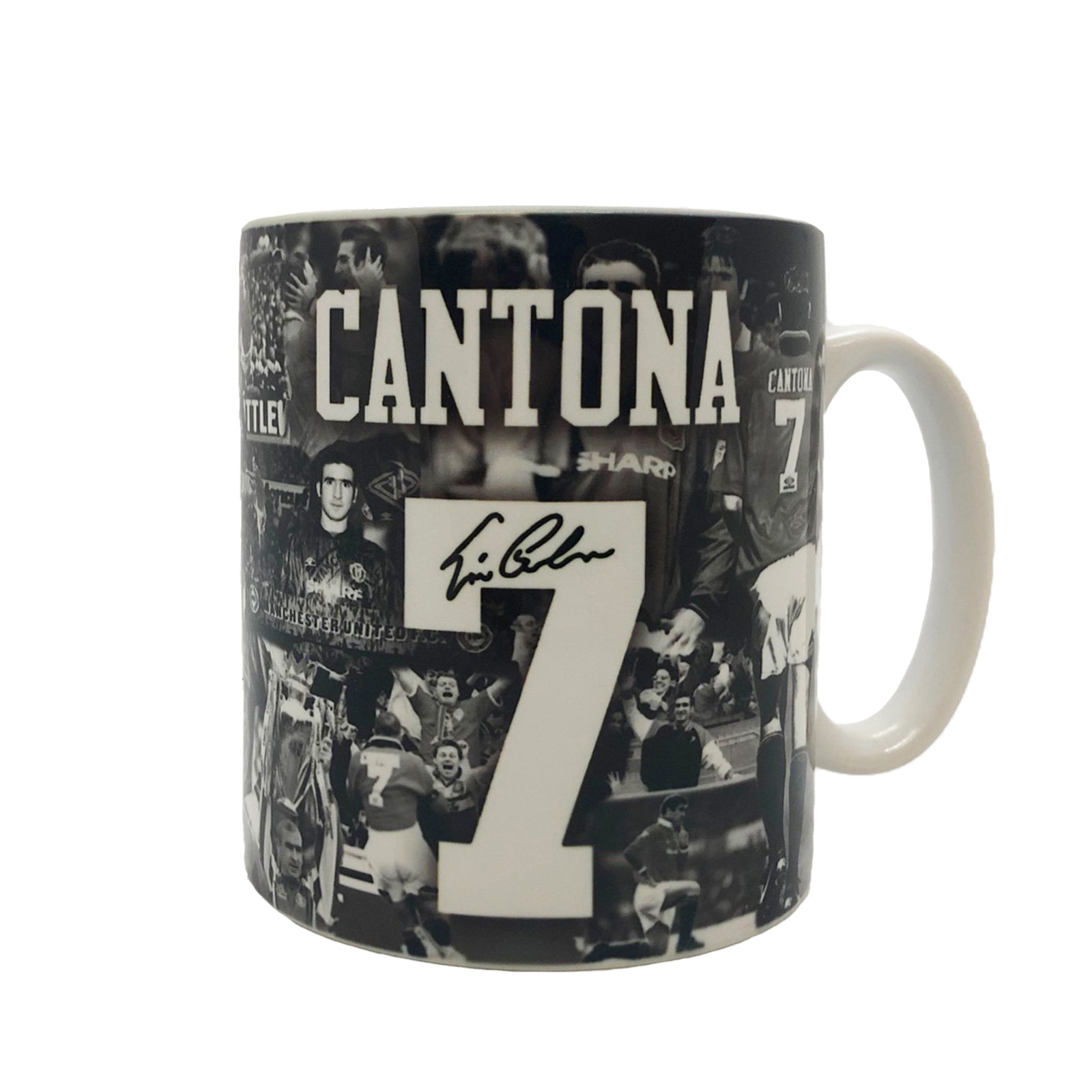 Man United mug - legends Eric Cantona in red