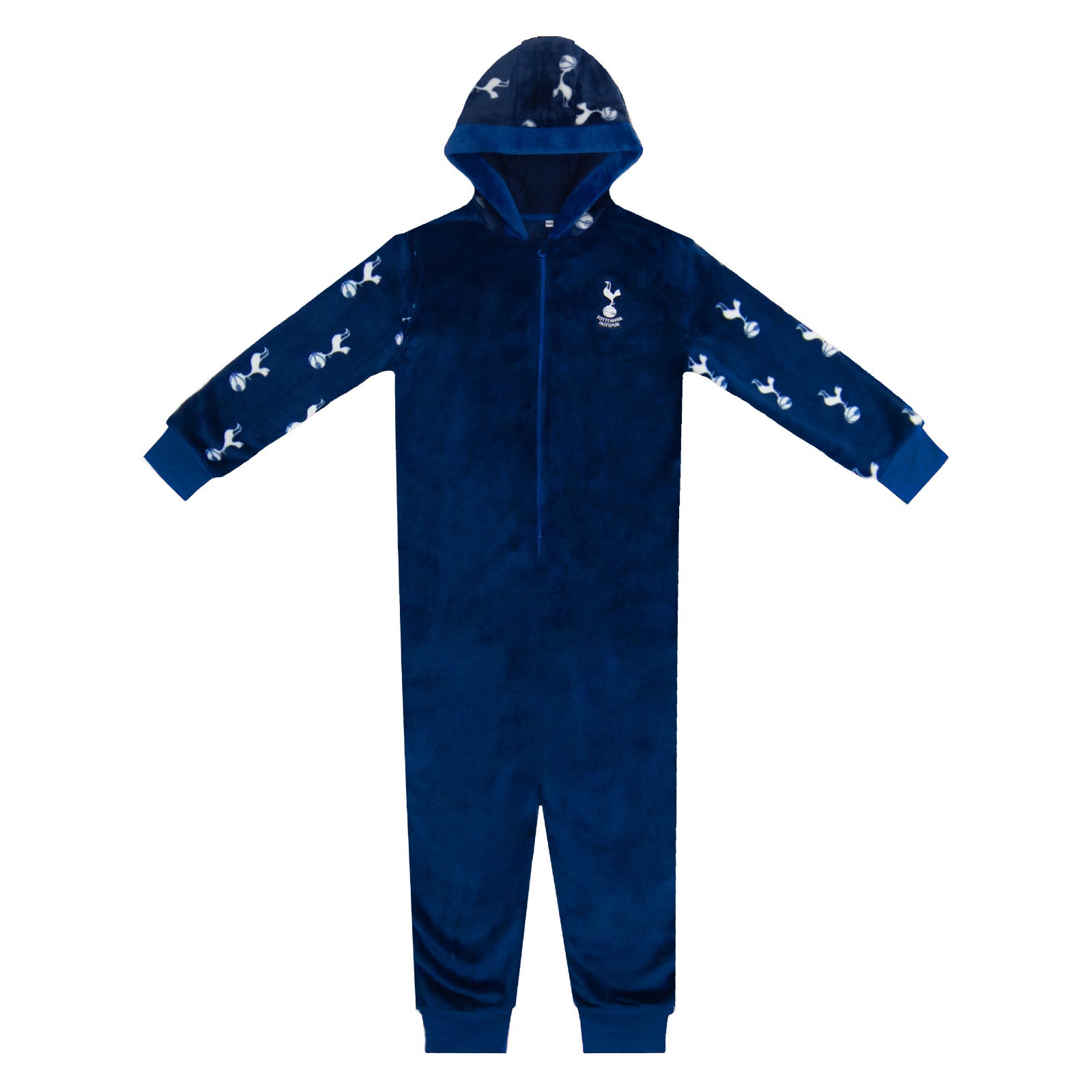 Spurs onesie for kids in navt blue